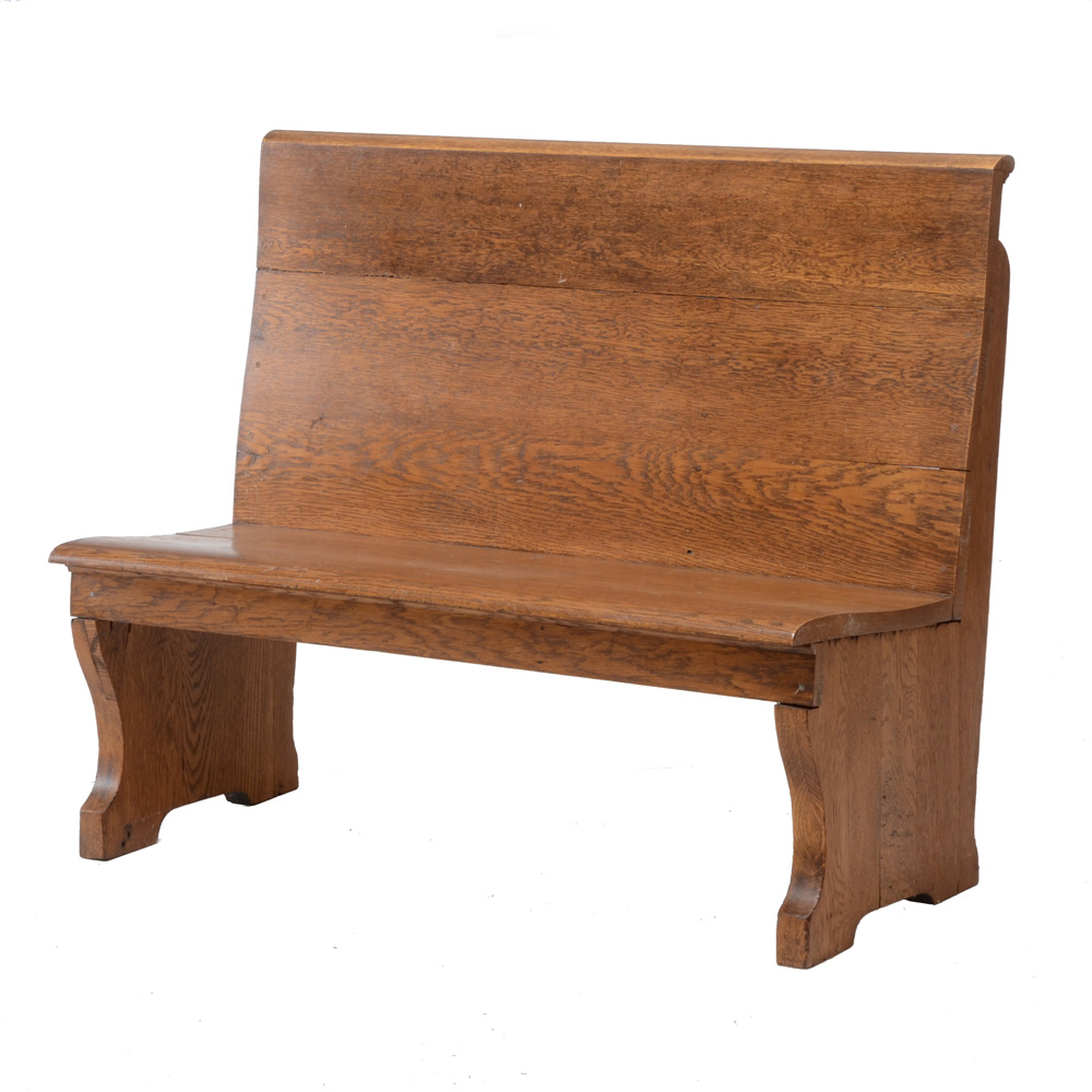 Decorative Pew Style Bench