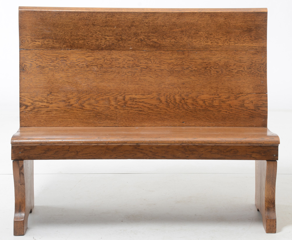 Decorative Pew Style Bench