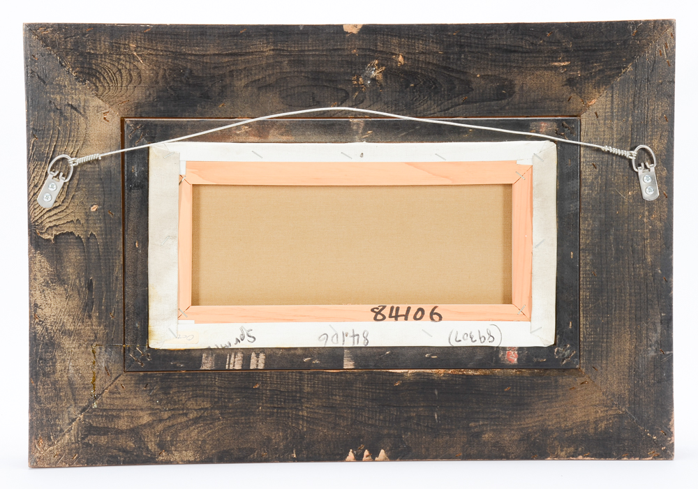 Jean Michel Laurent Oil Painting on Canvas of Sailing Ships