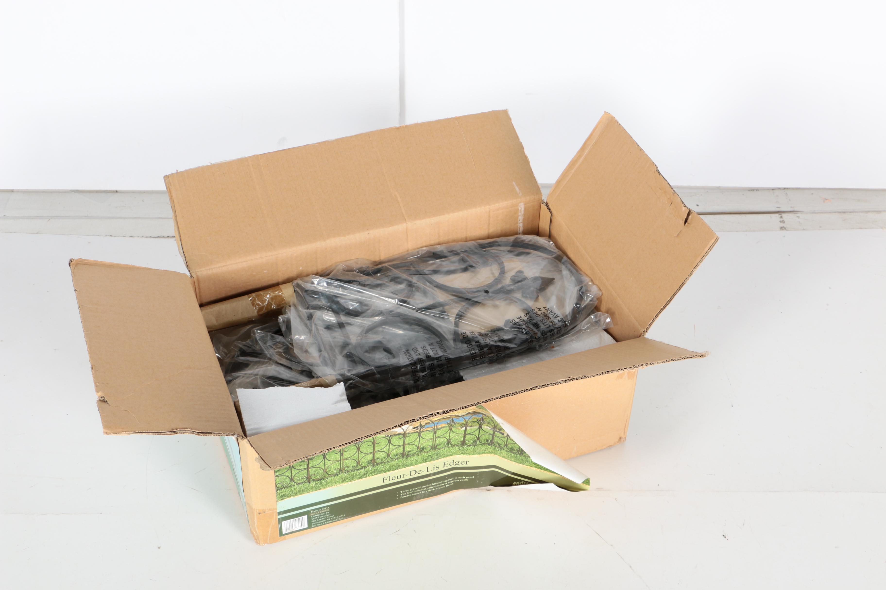 Fleur-De-Lis Edger Garden Fence