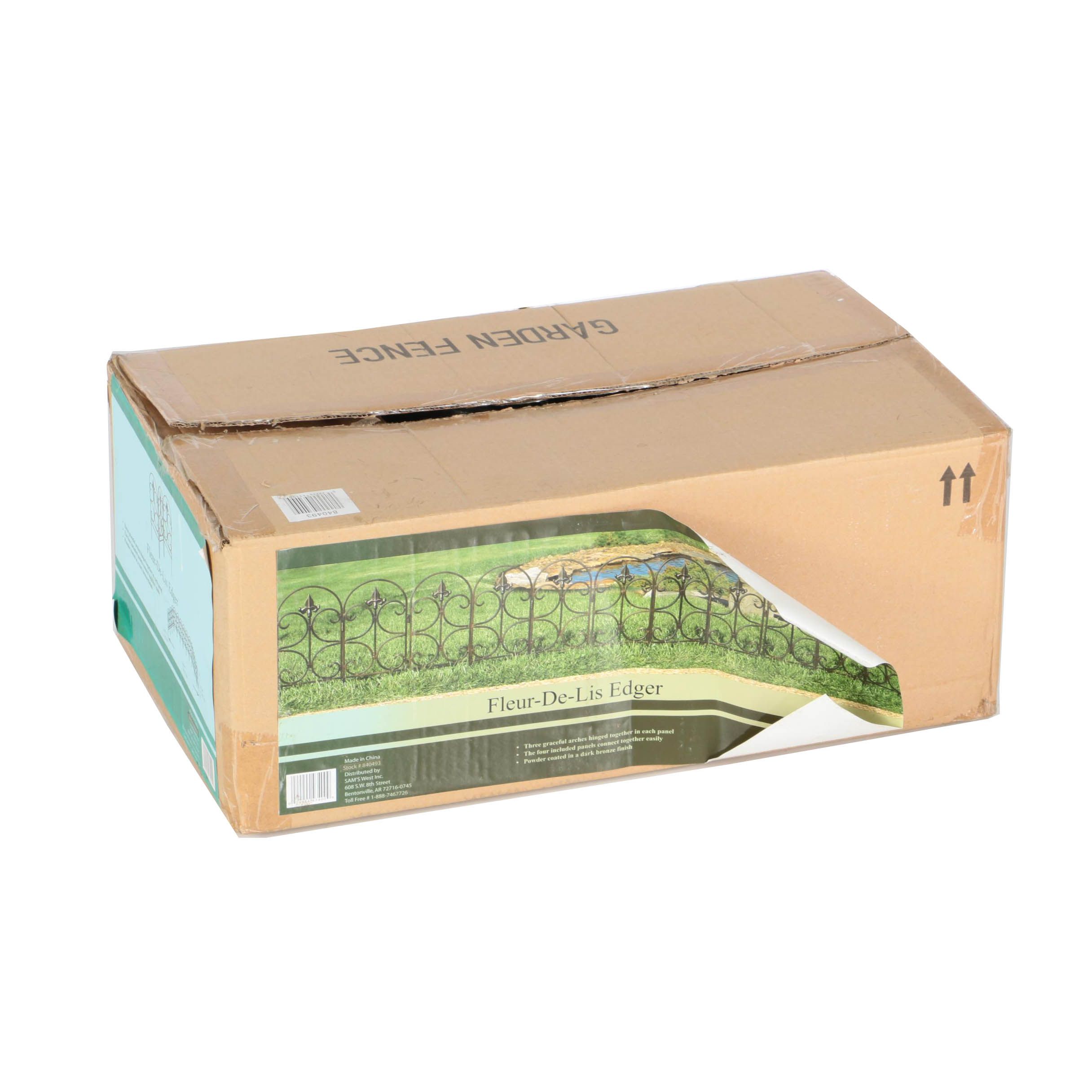 Fleur-De-Lis Edger Garden Fence