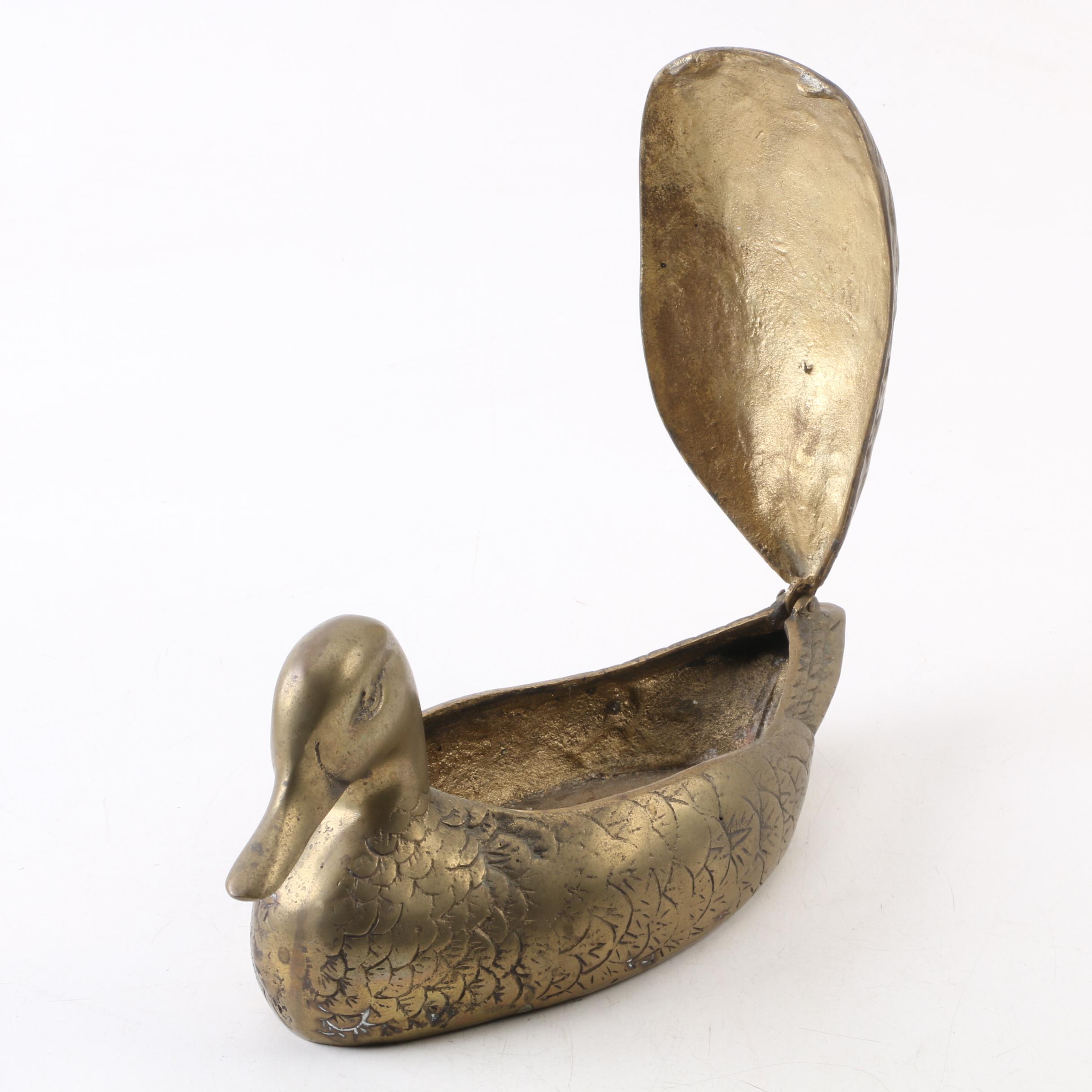 Assorted Decor Including Faber Bros. New York Krome-Kraft Candlestick Holder