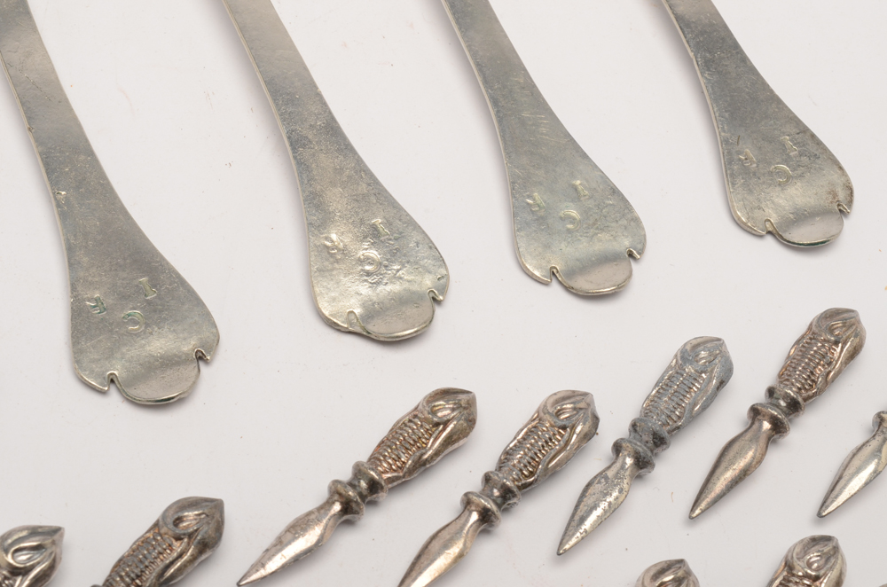 Vintage Flatware and Corn Holders