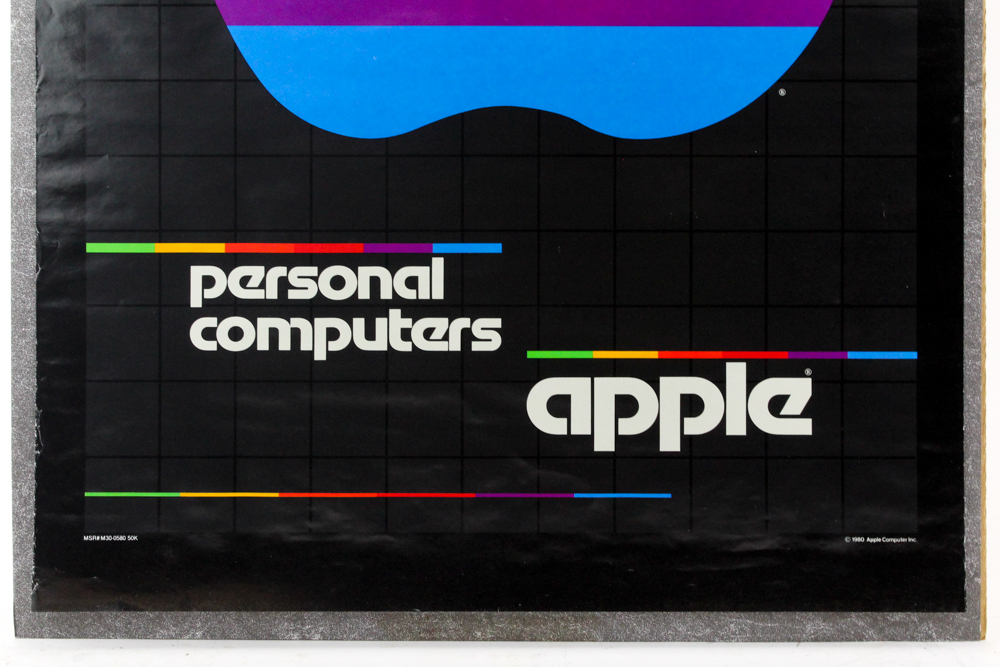 1980 Apple Computer Poster