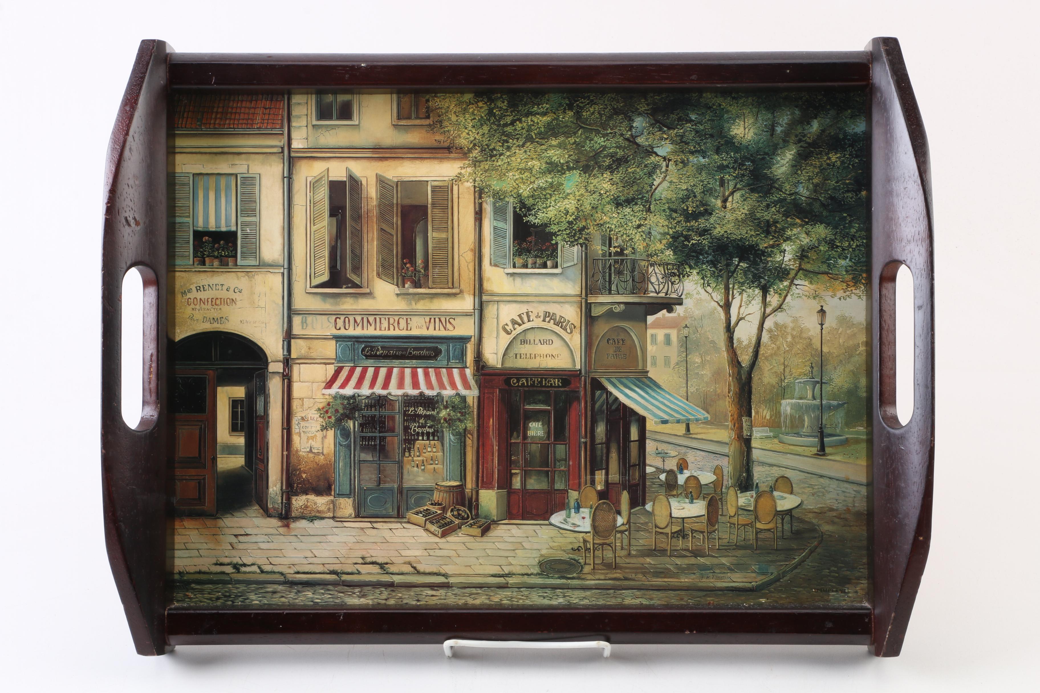 Decorative Renoir Place Mats and Serving Trays