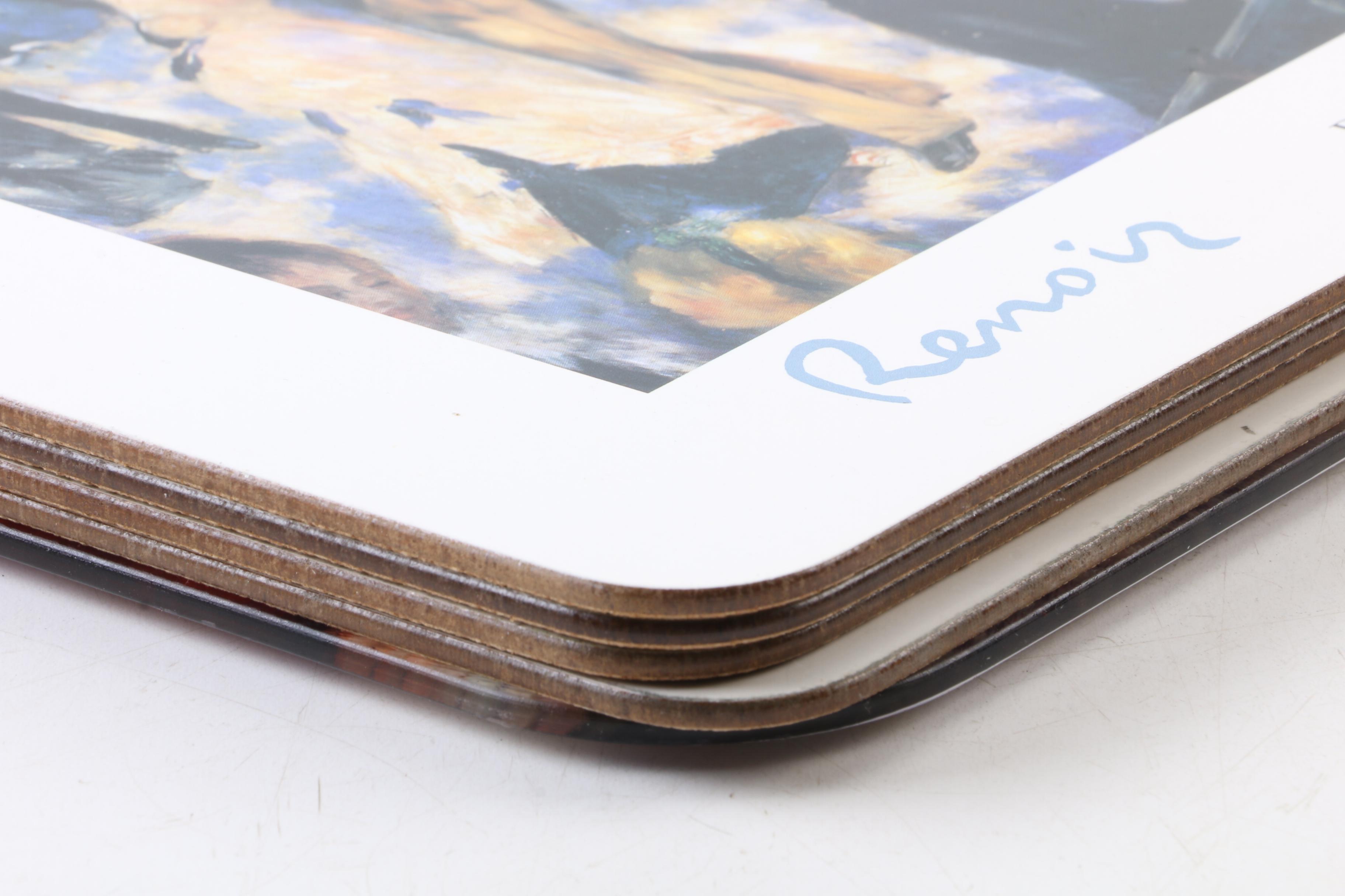 Decorative Renoir Place Mats and Serving Trays