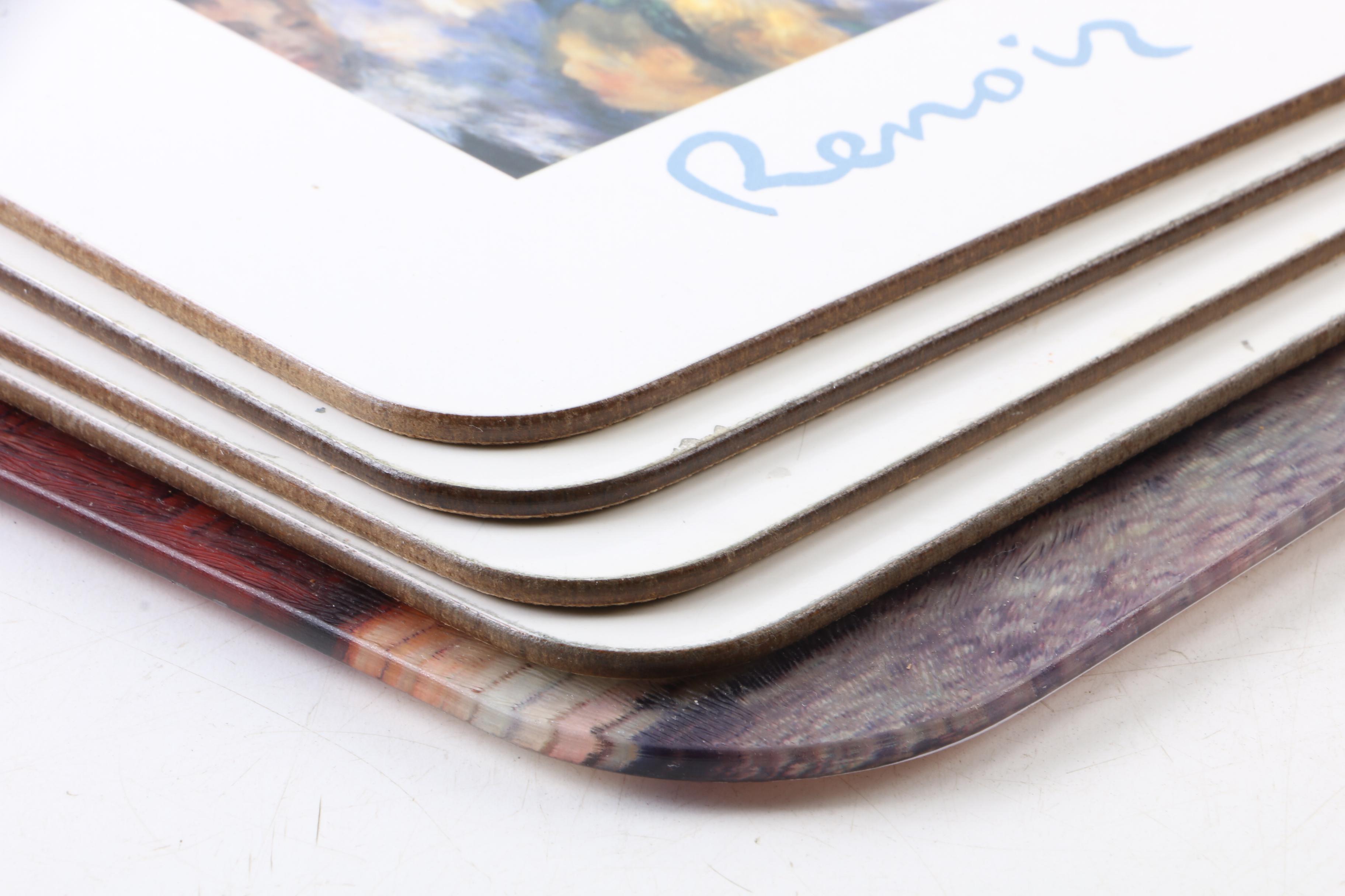 Decorative Renoir Place Mats and Serving Trays