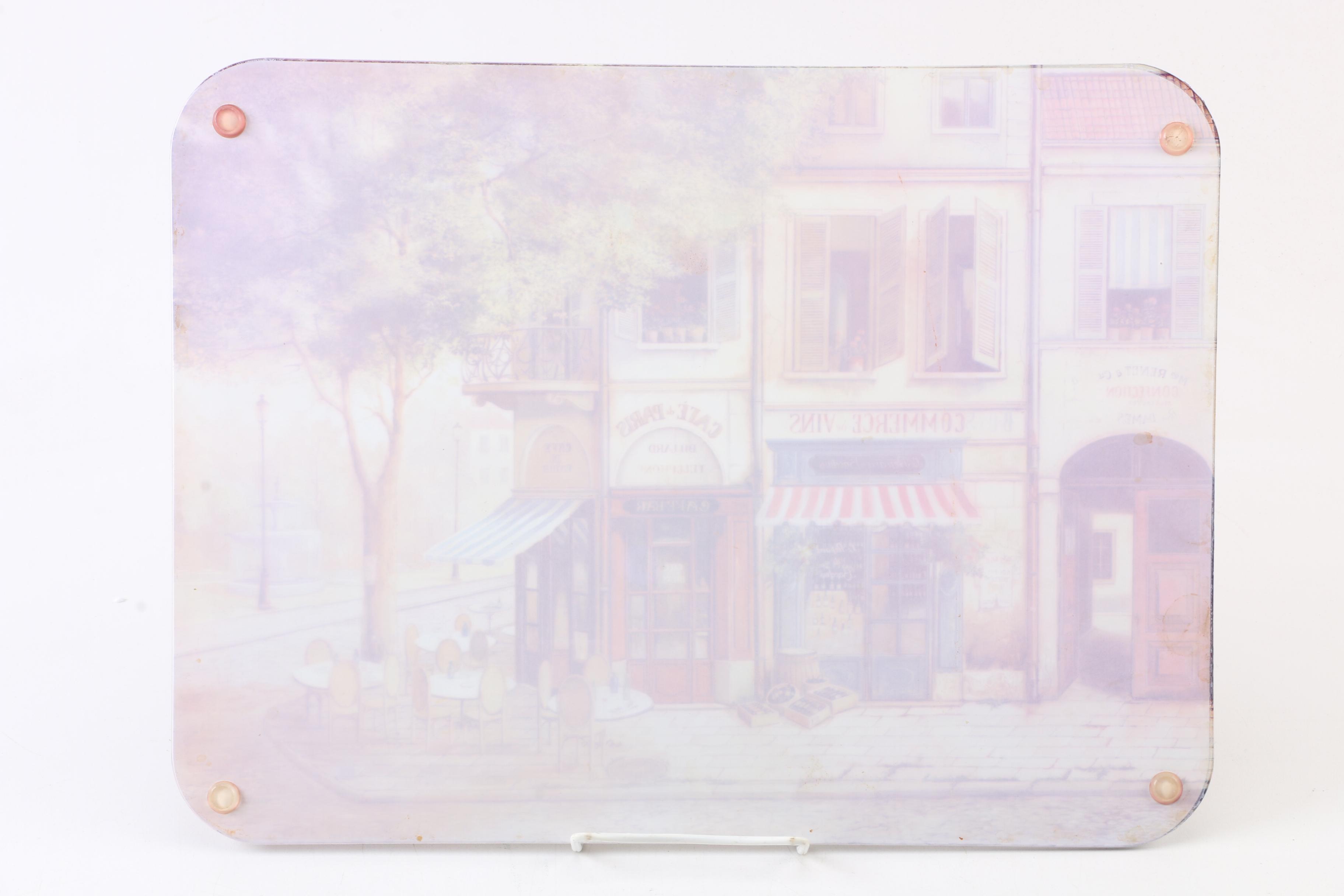 Decorative Renoir Place Mats and Serving Trays