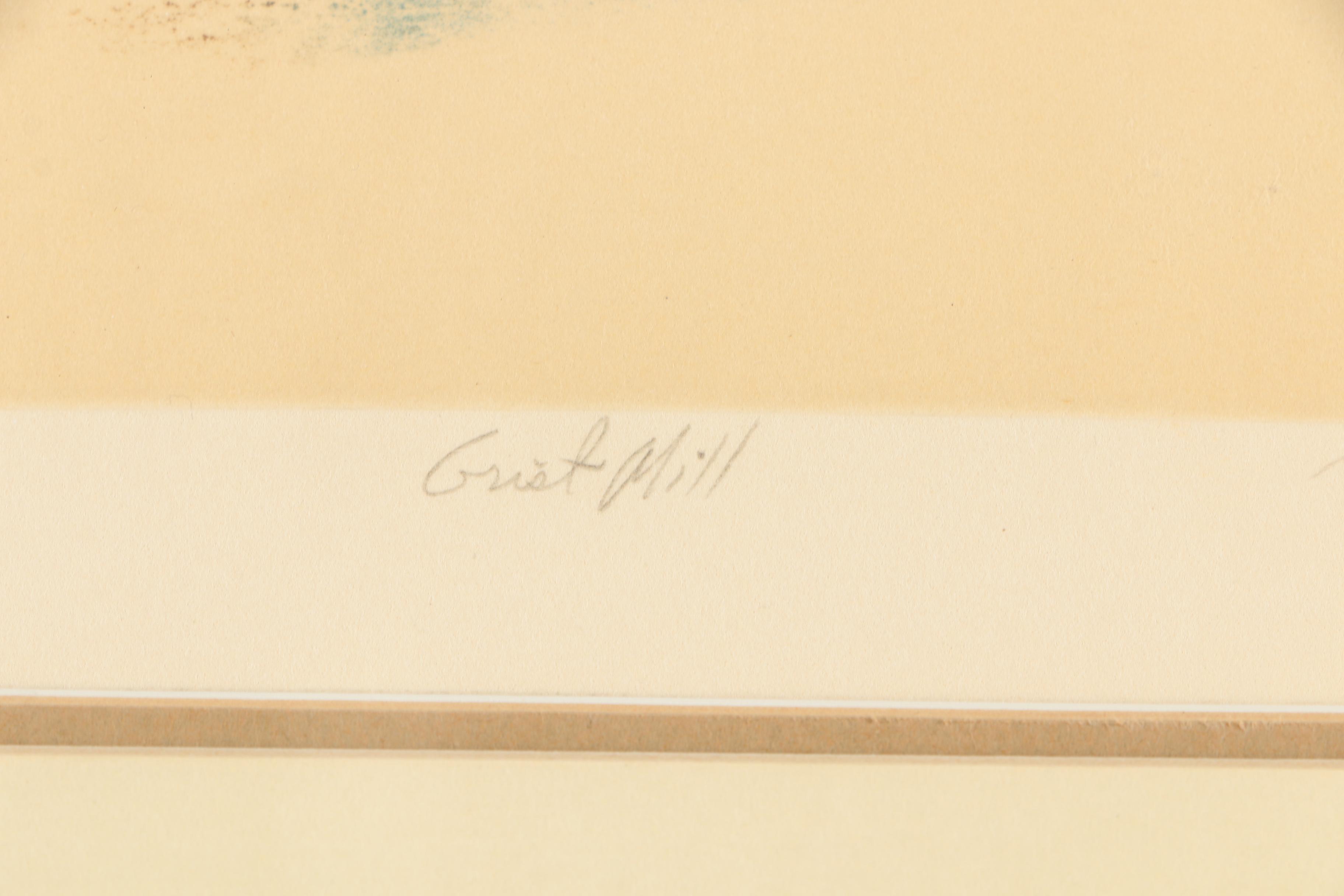 David Curles Limited Edition Photo Etching "Great Mill"