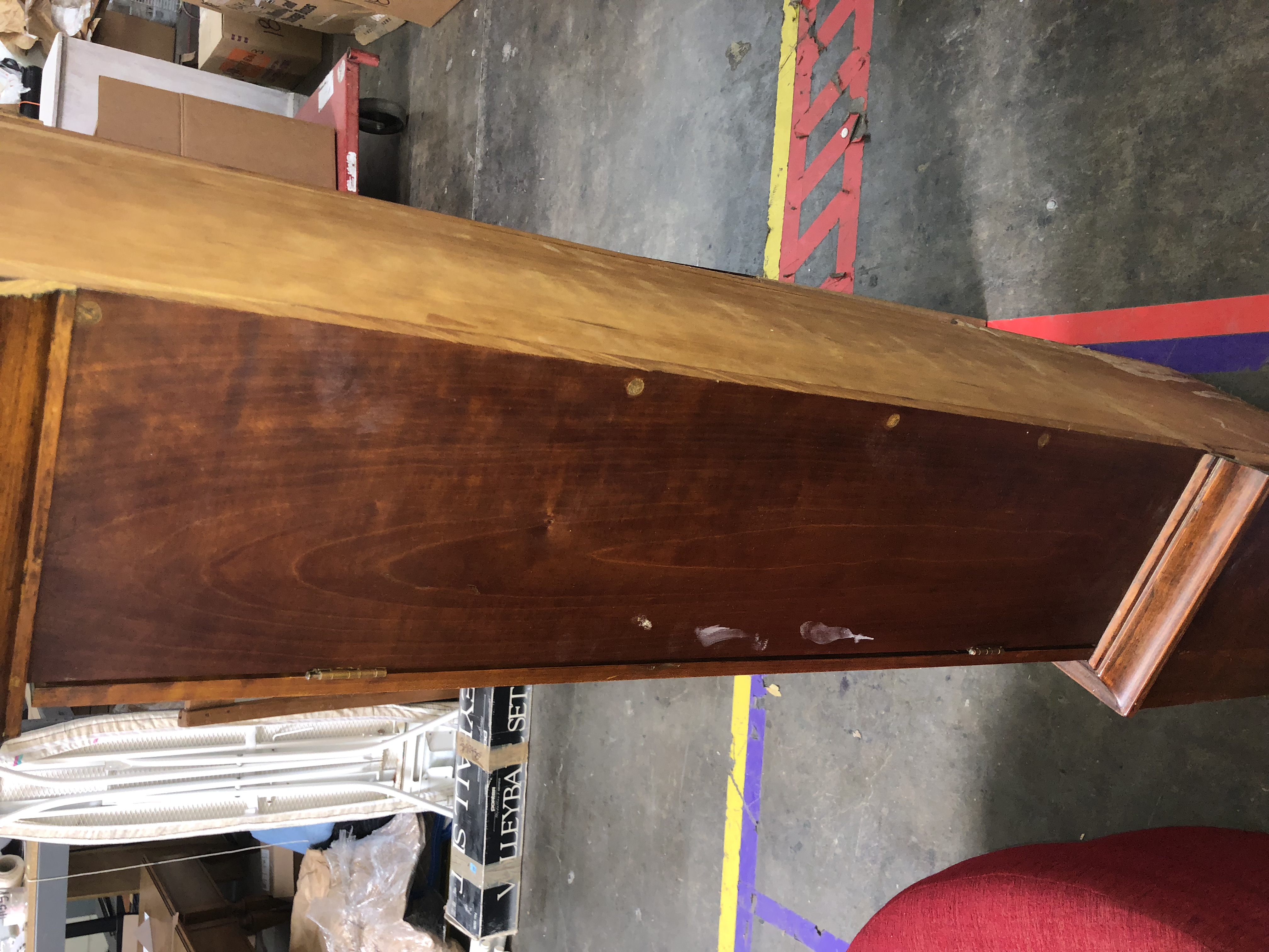 German Tempus Fugit Grandfather Clock