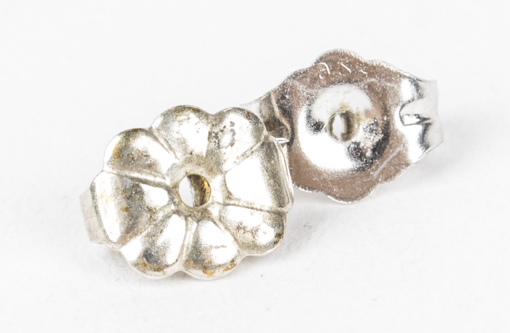 10K Yellow Gold Necklace and Blue Topaz and Diamond Earrings