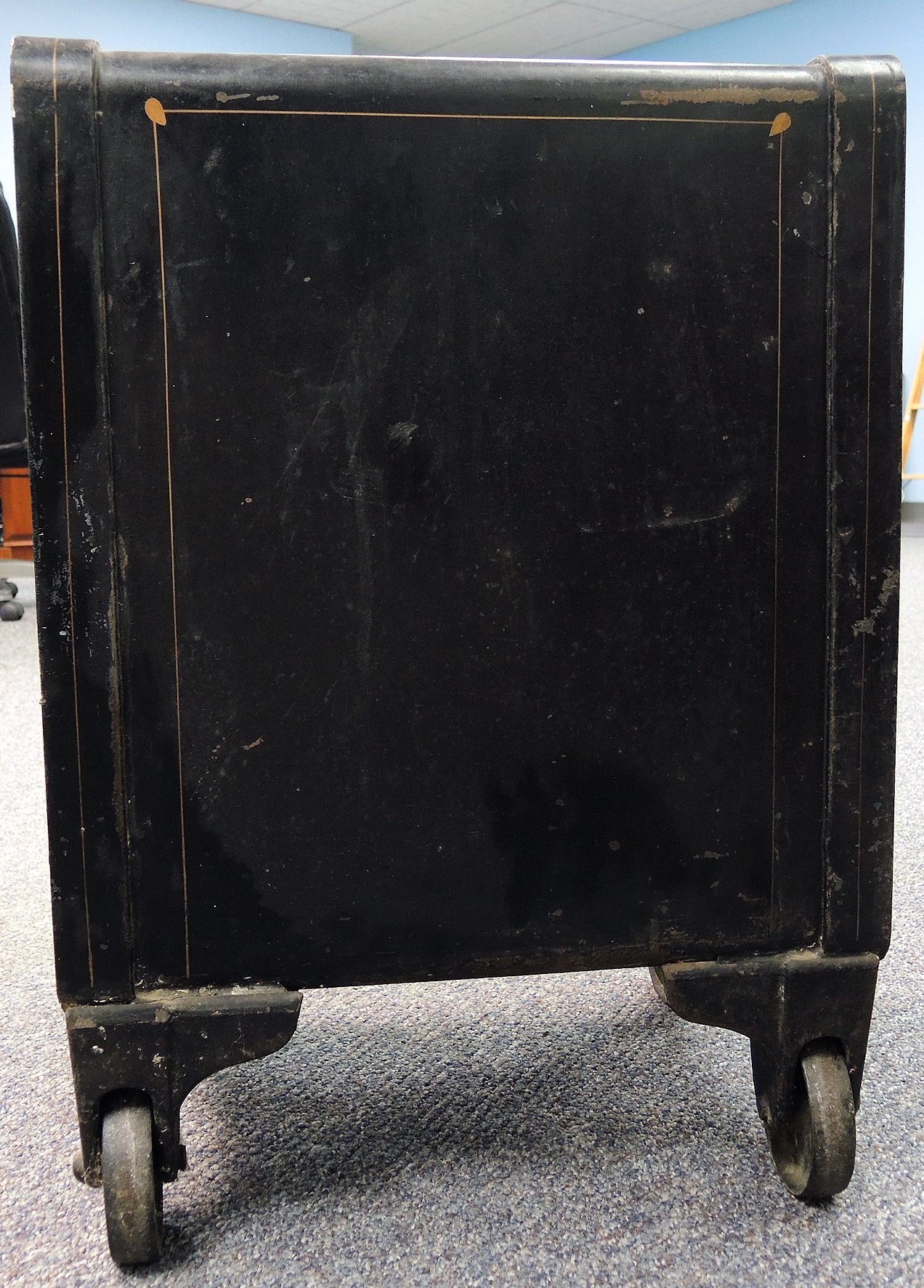 Antique Wehrle Iron Combination Safe