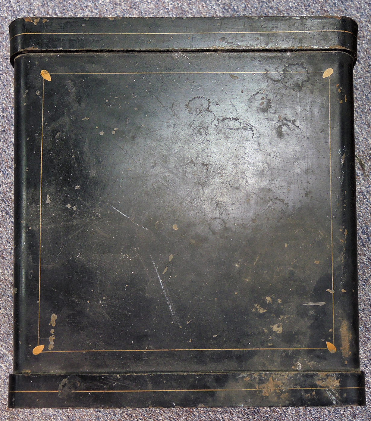Antique Wehrle Iron Combination Safe