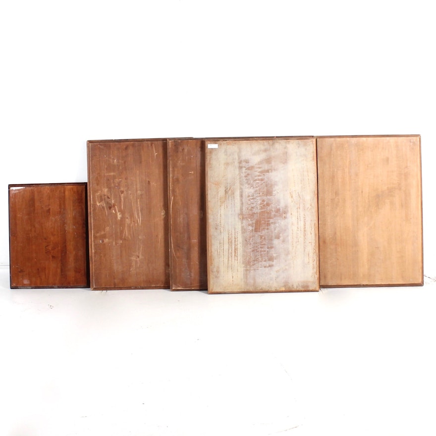 Rectangular Wood Table Tops