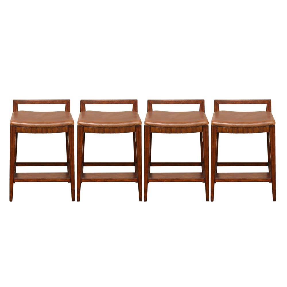 Henredon Mission Syle Bar Stools
