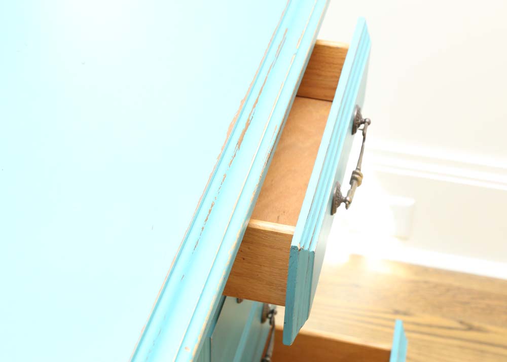 Painted Kneehole Desk Everything But The House