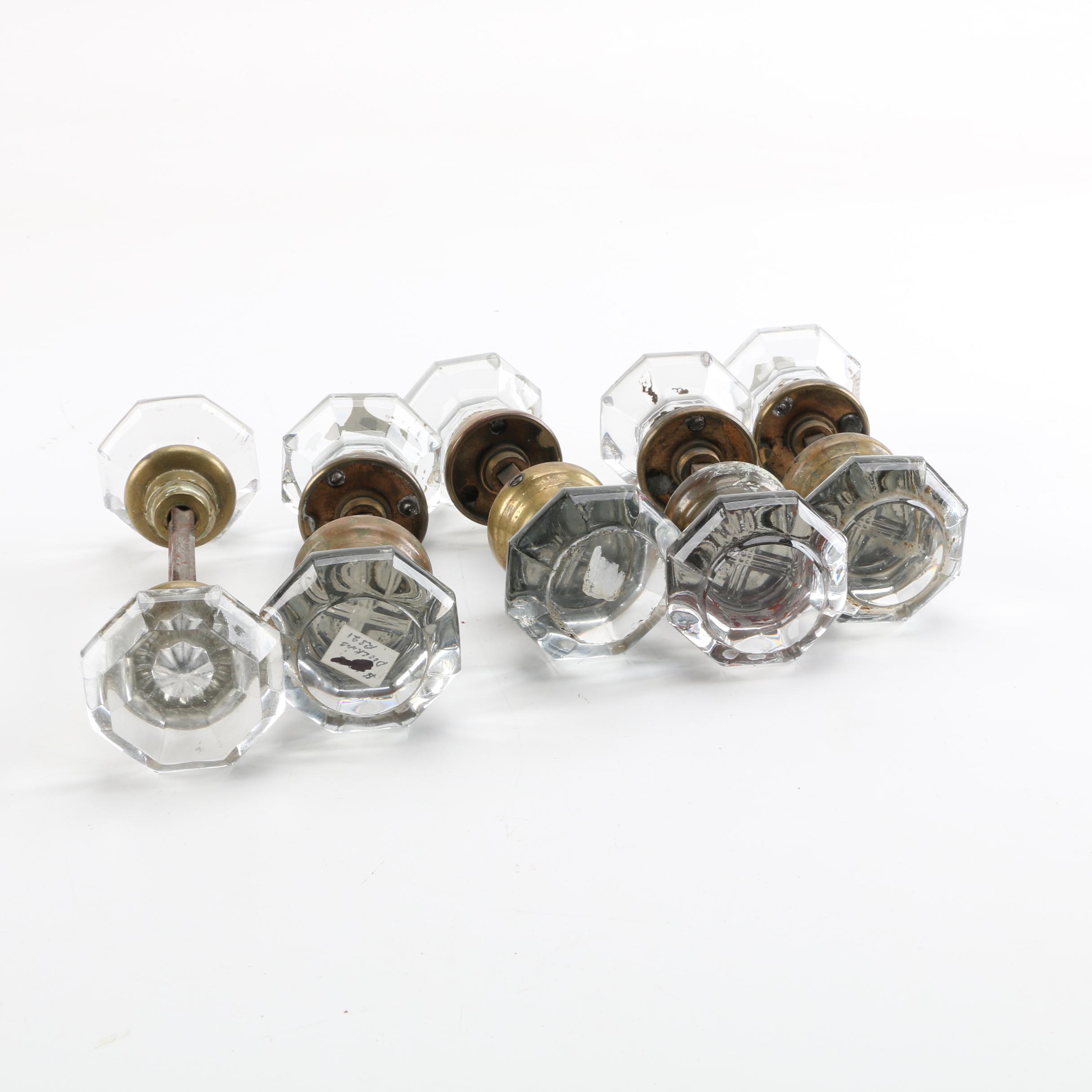 Clear Glass Door knobs