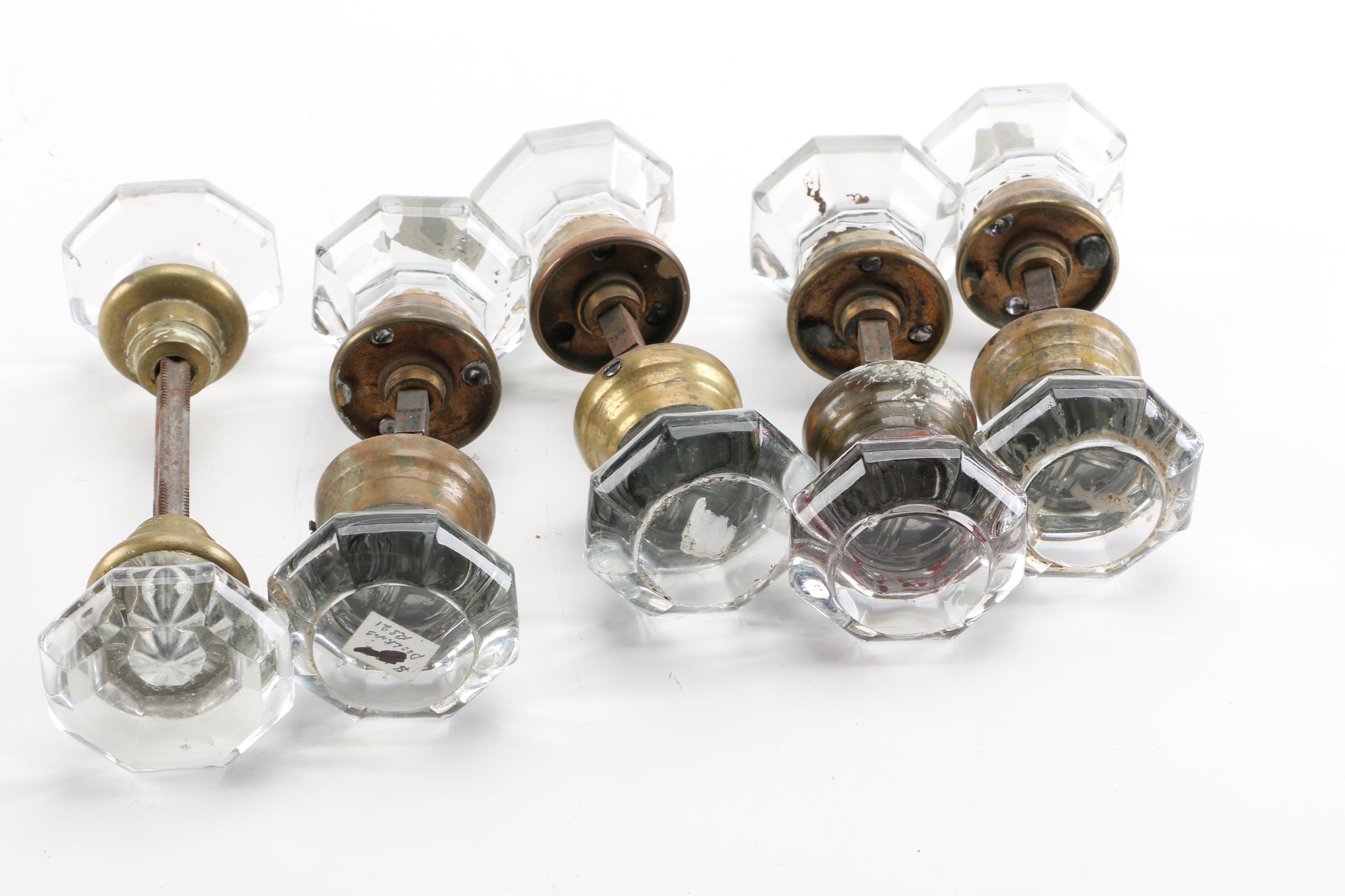 Clear Glass Door knobs