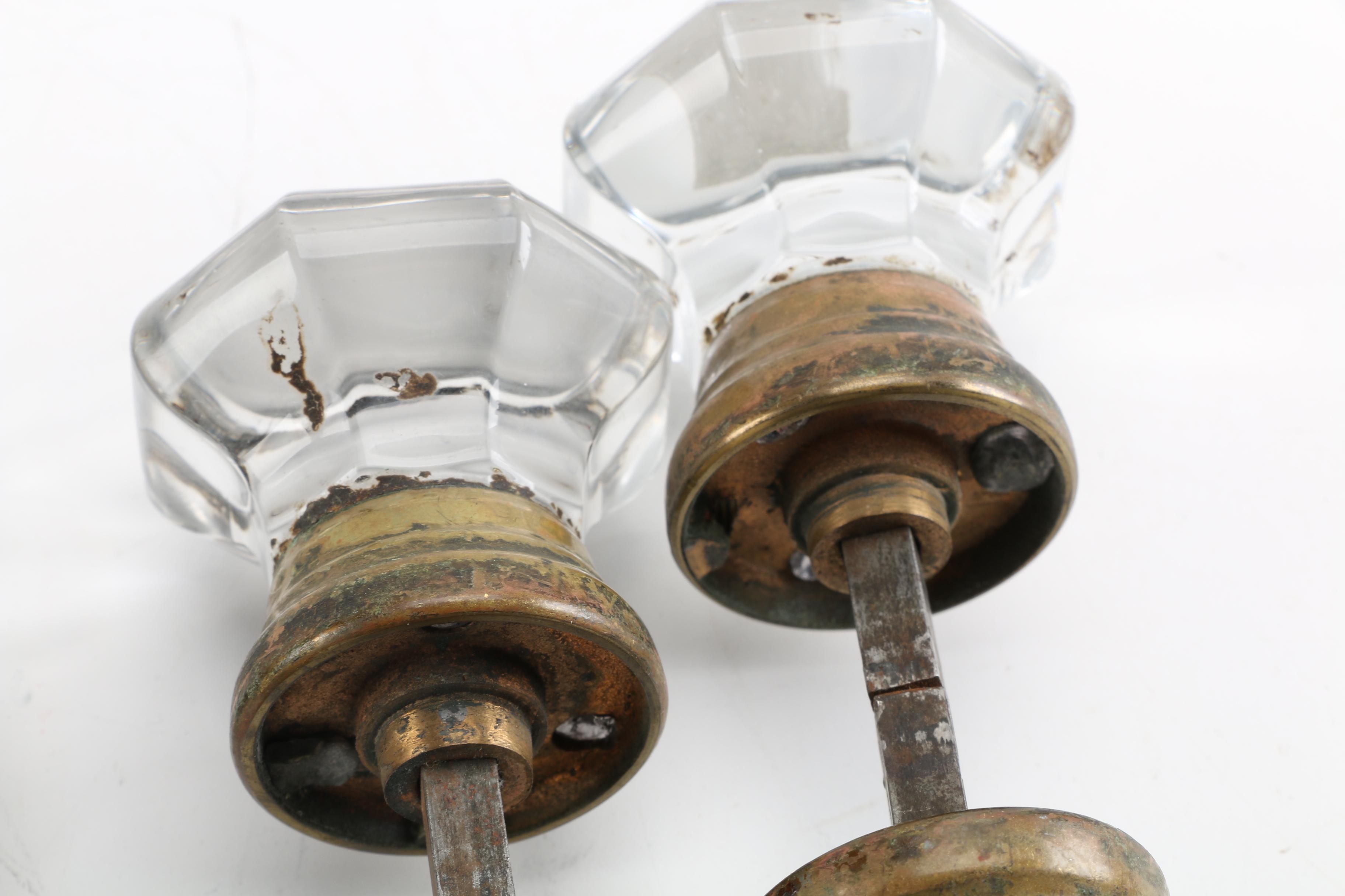 Clear Glass Door knobs