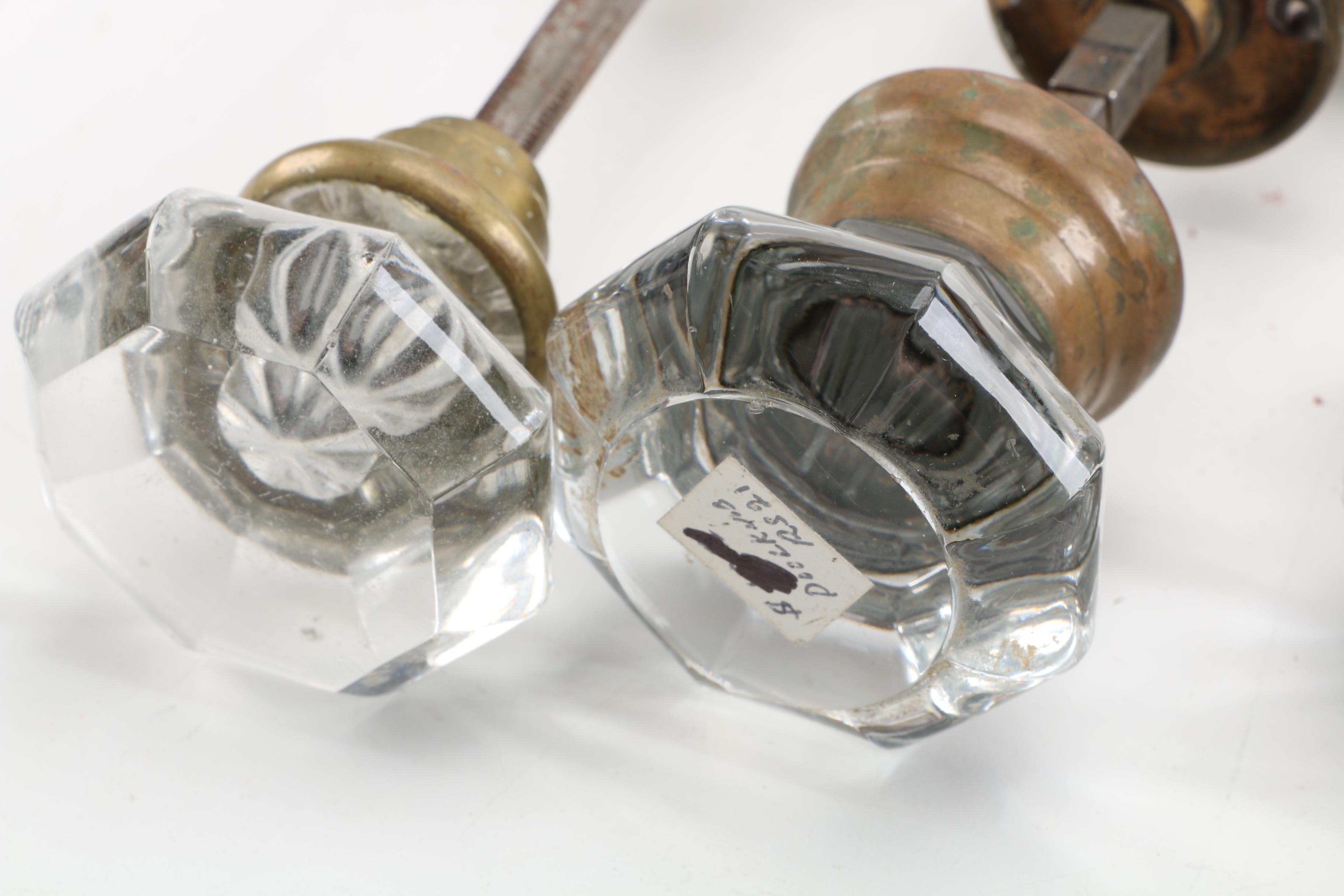 Clear Glass Door knobs