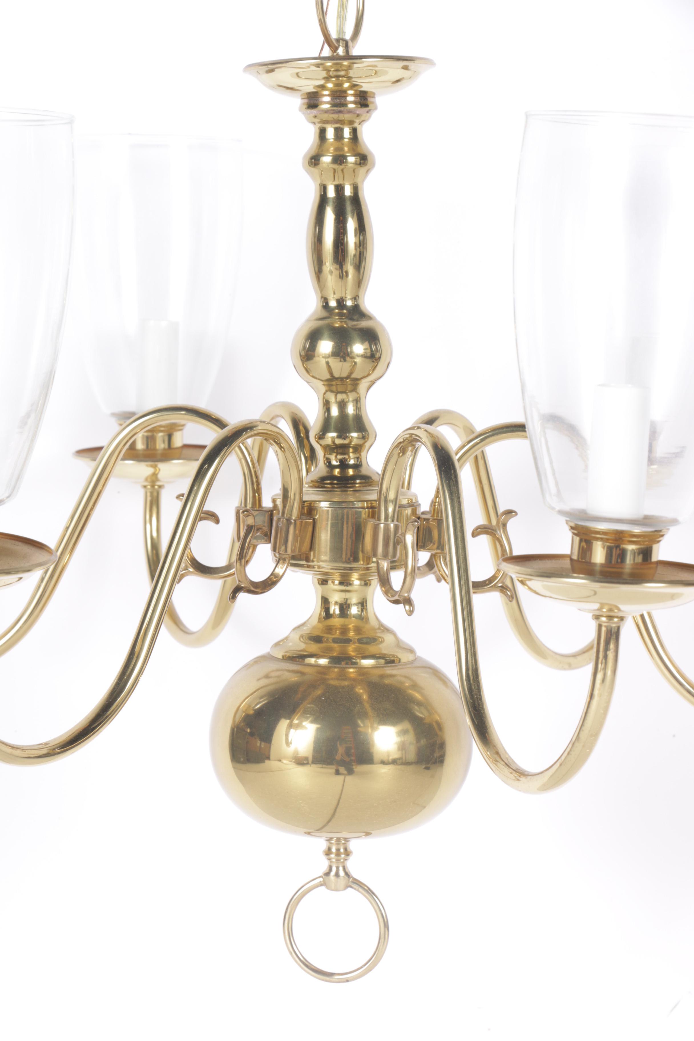 Vintage Gold Tone Chandelier