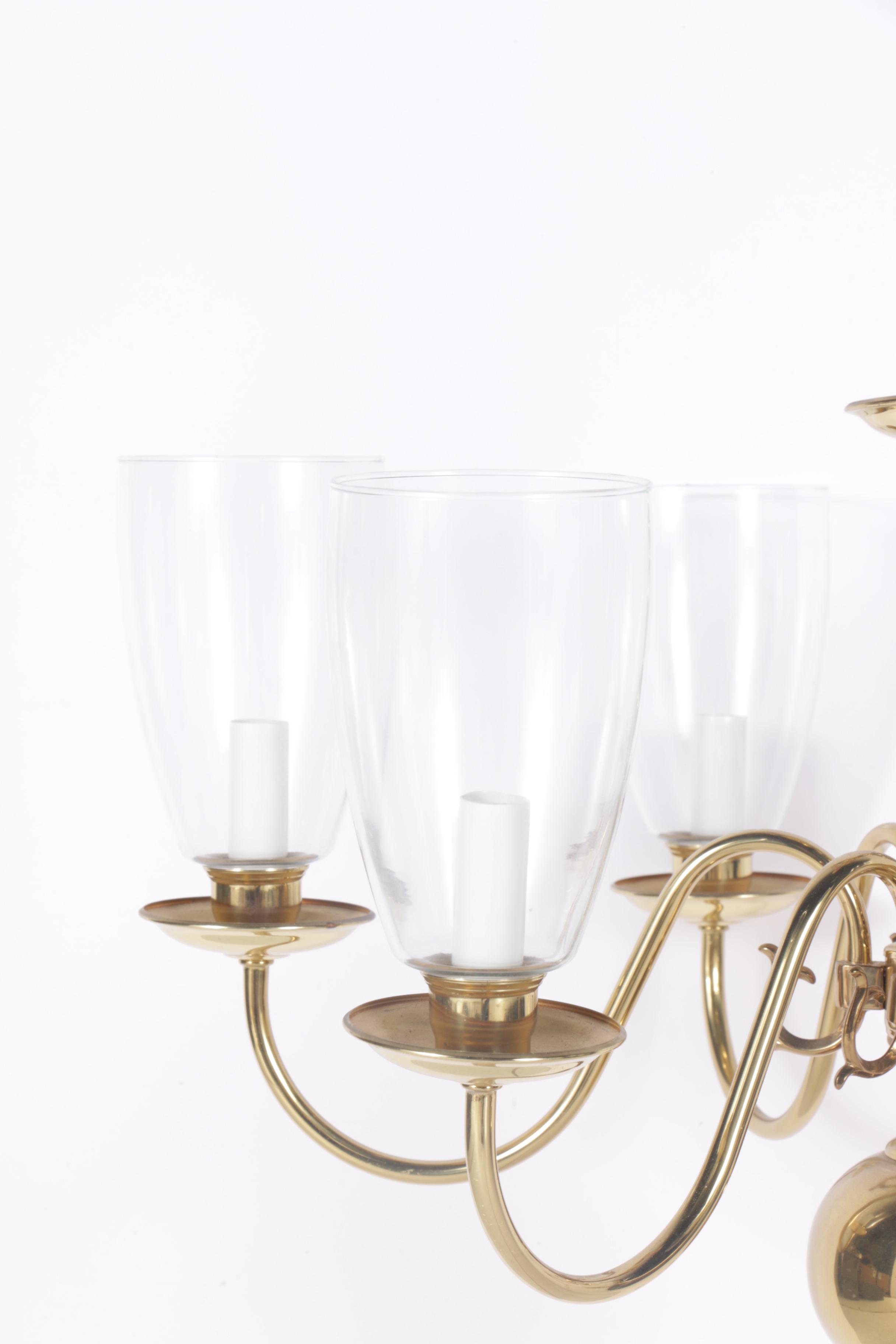 Vintage Gold Tone Chandelier