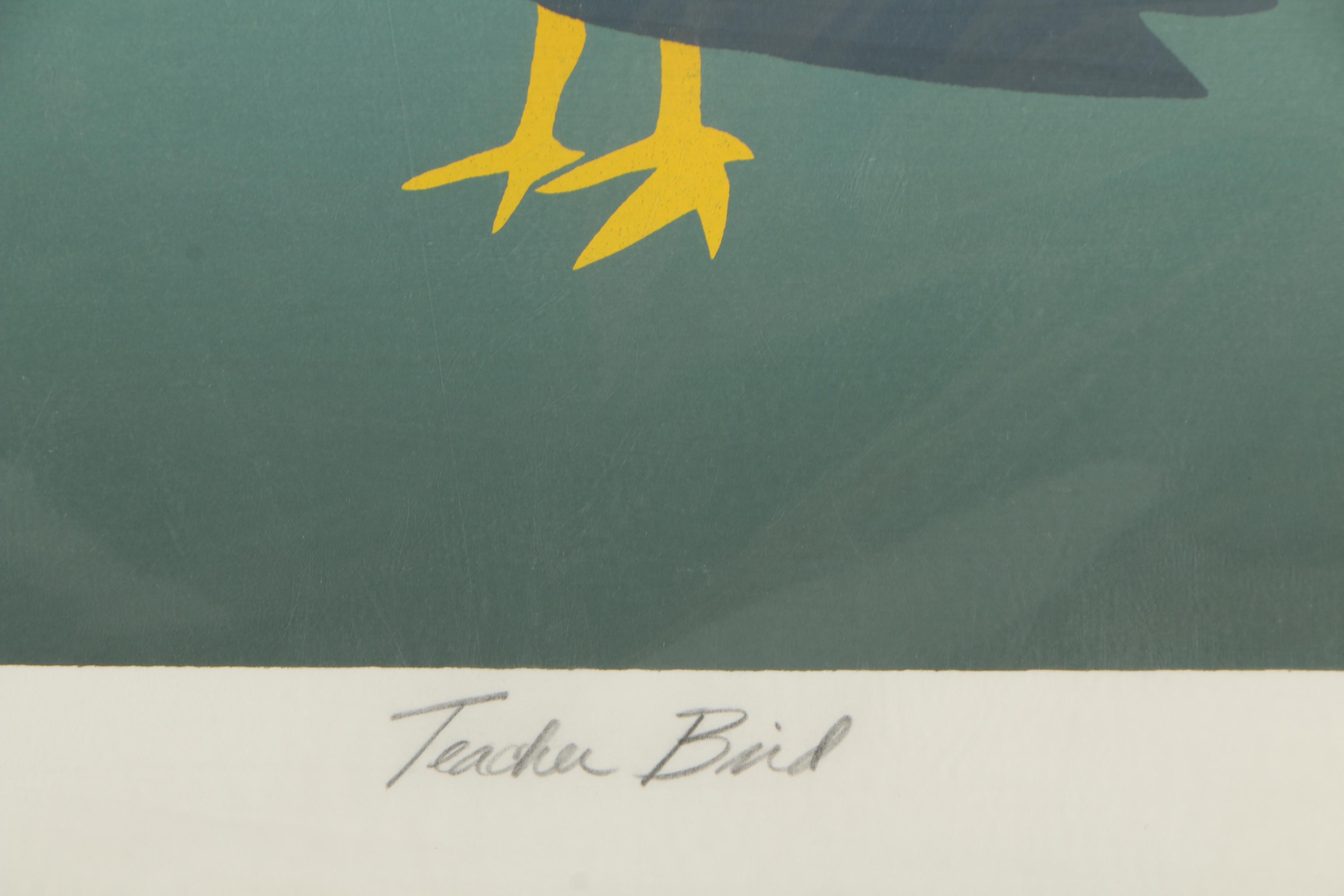Diane Williams Serigraph "Teacher Bird"