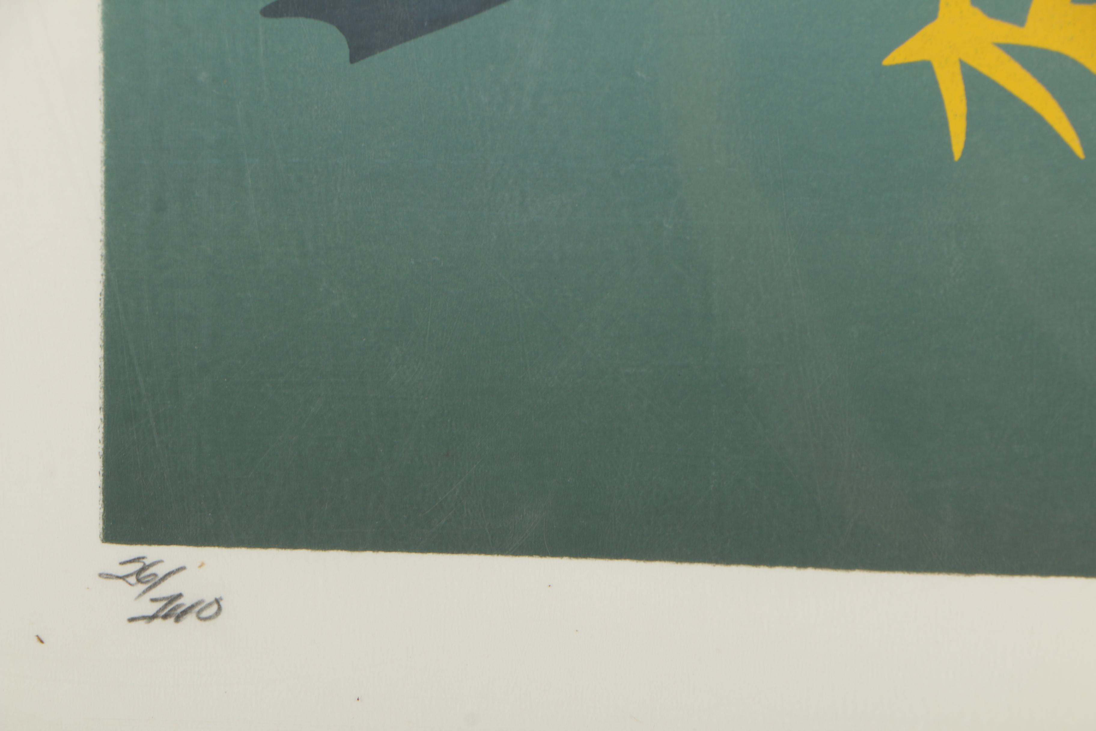 Diane Williams Serigraph "Teacher Bird"