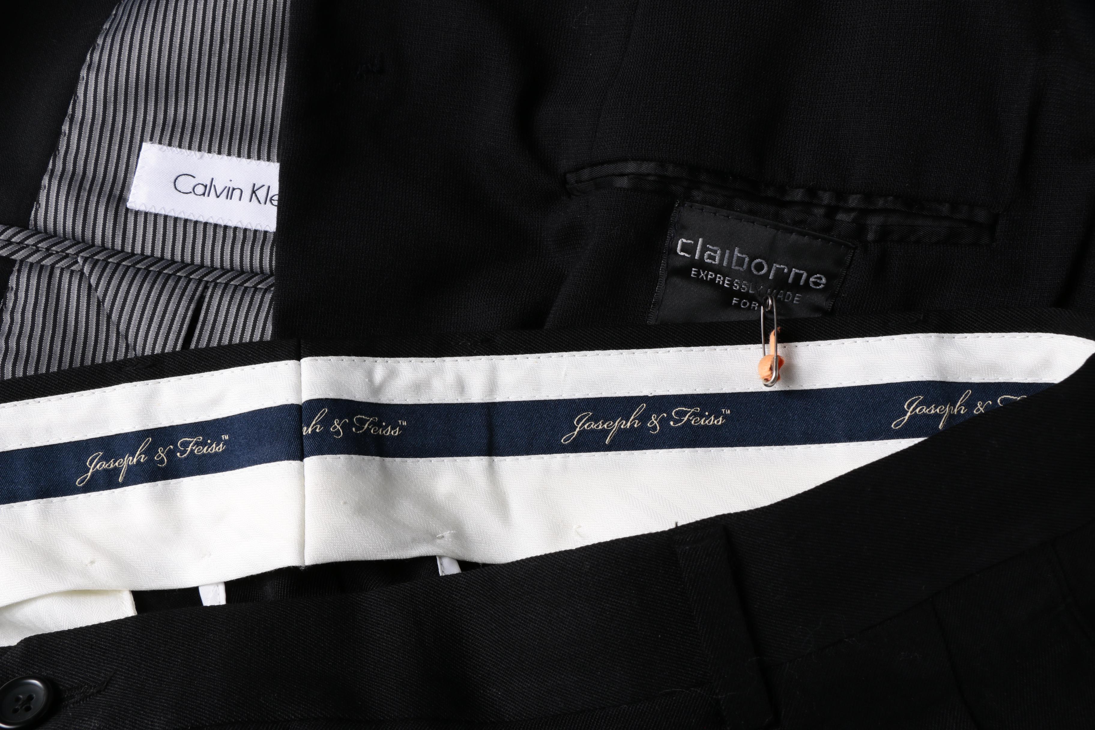 Men's Suits and Separates Including Calvin Klein