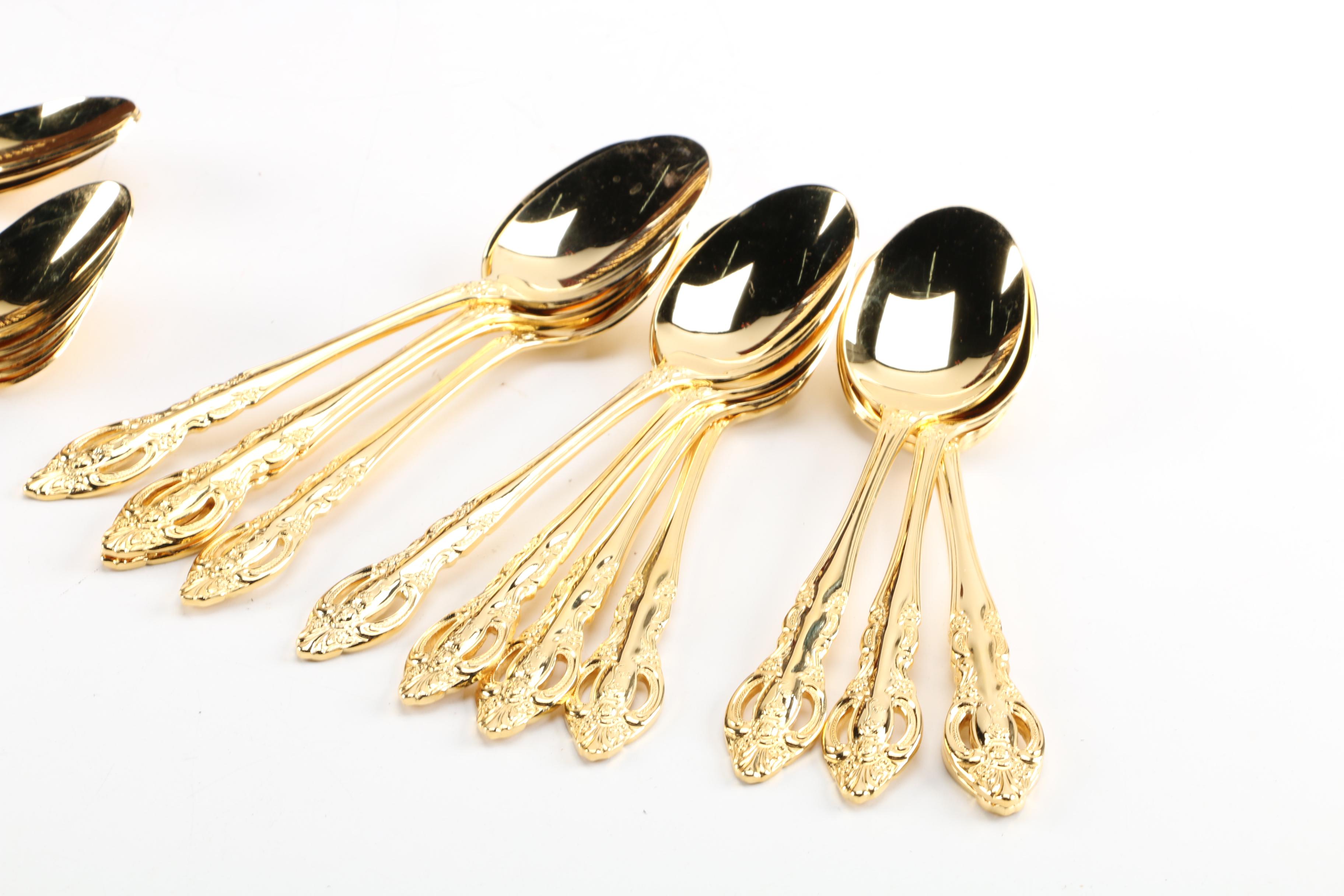 Estia Korea Gold Plated Flatware
