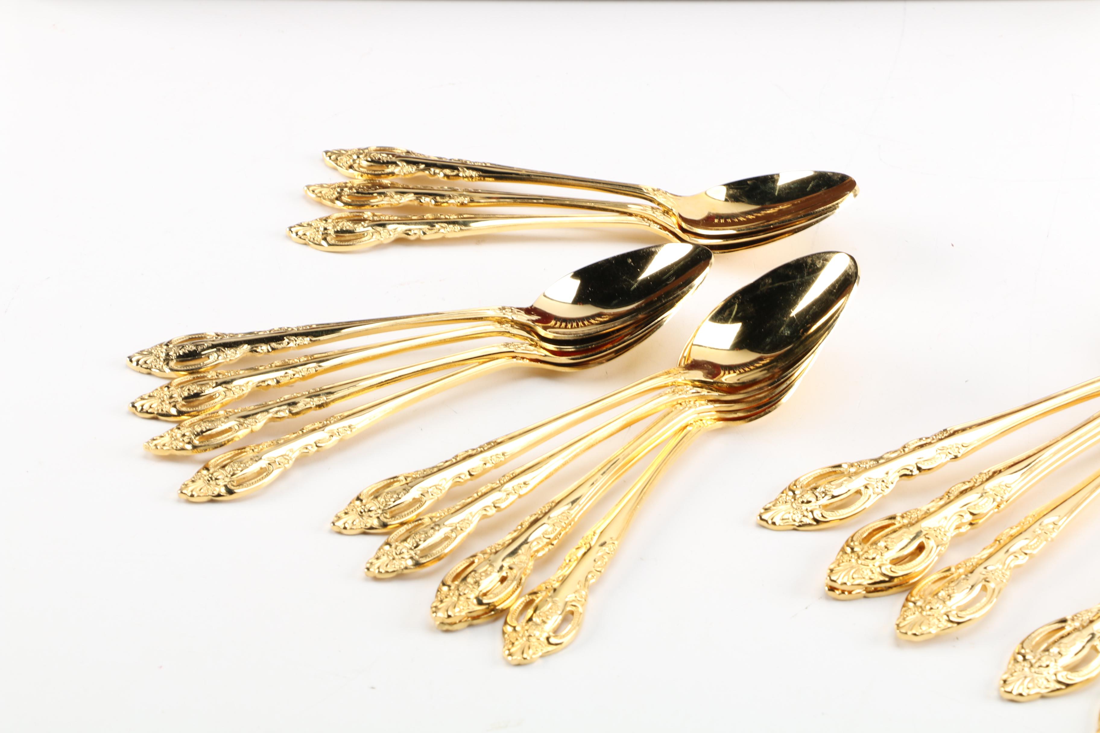 Estia Korea Gold Plated Flatware
