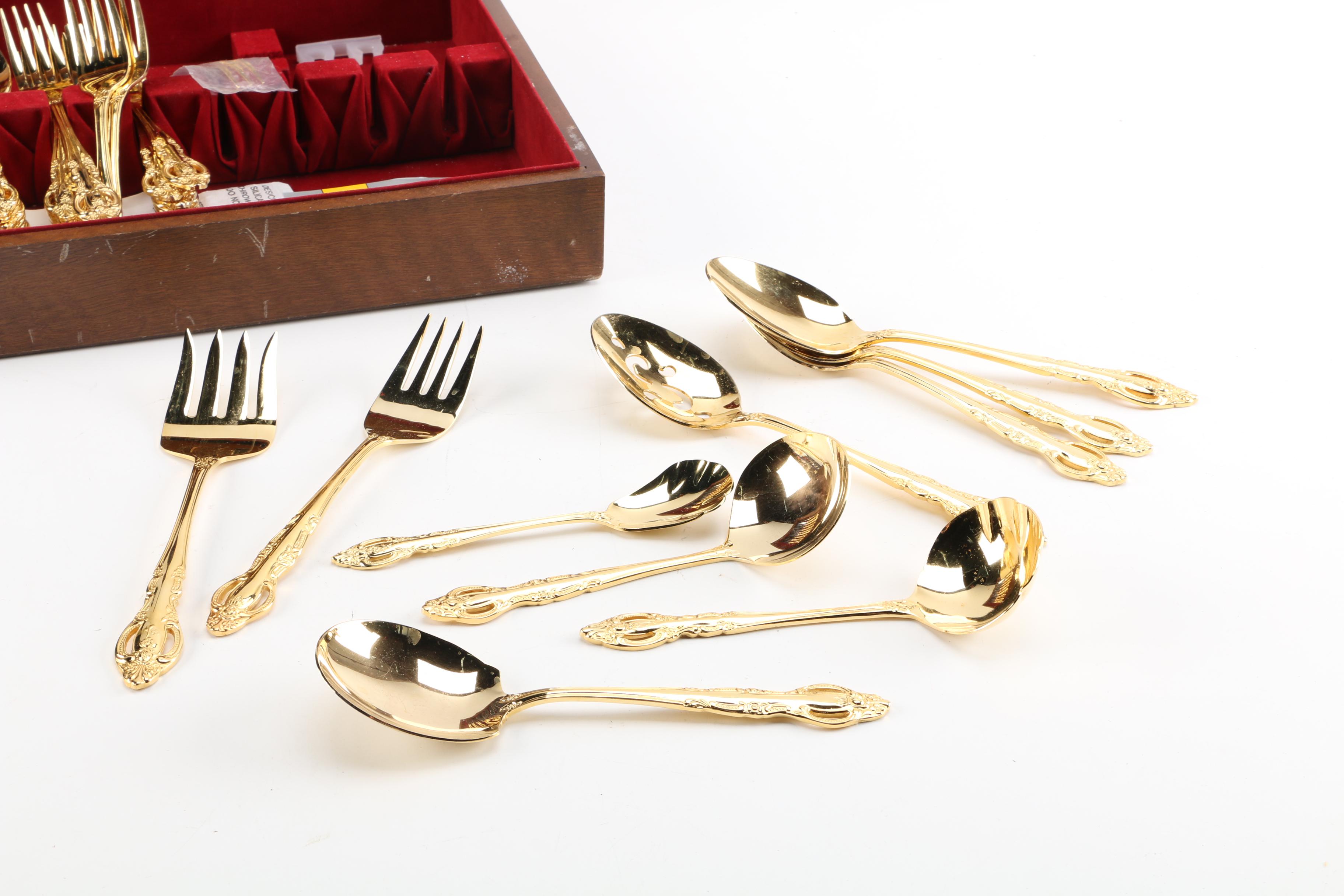 Estia Korea Gold Plated Flatware