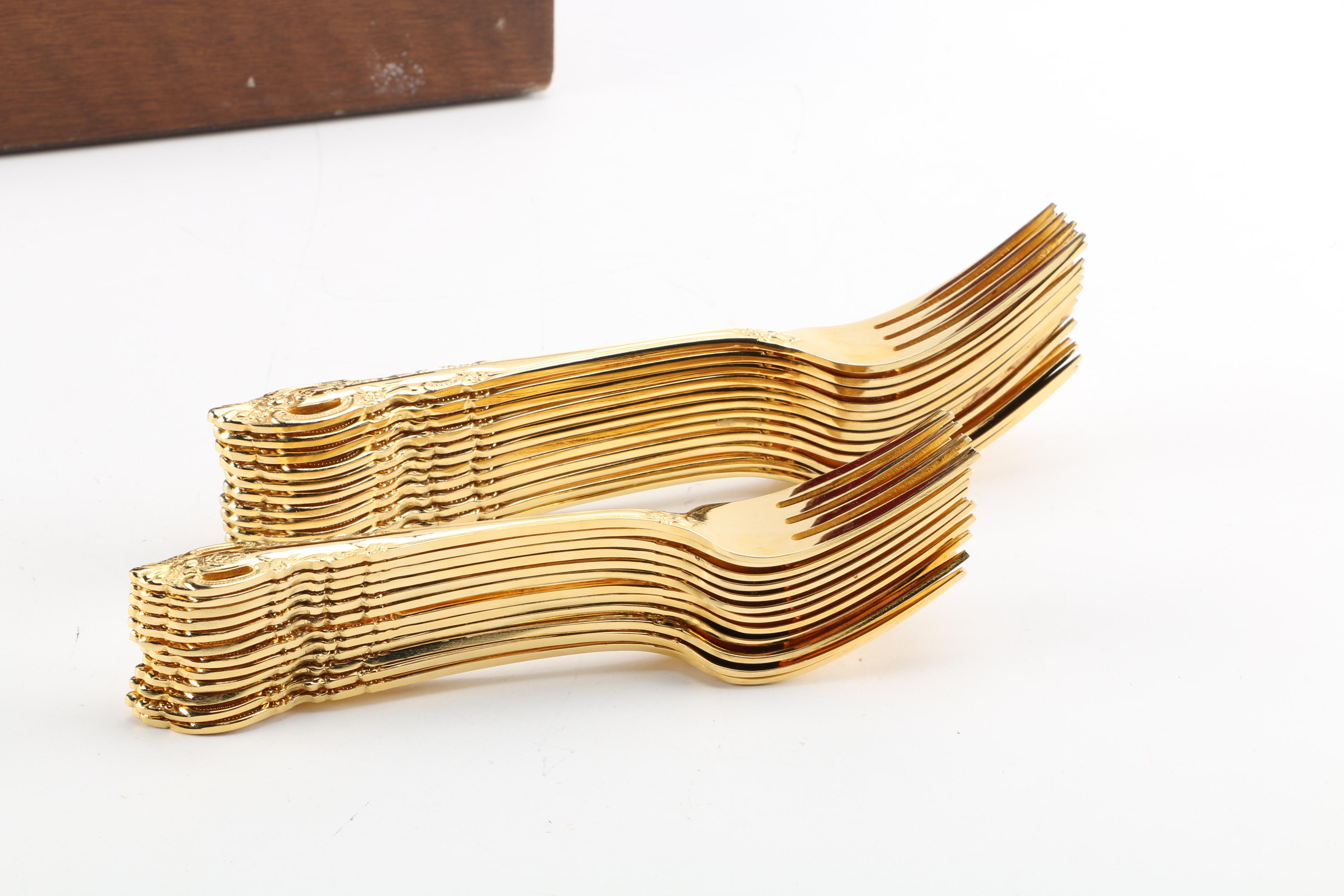 Estia Korea Gold Plated Flatware