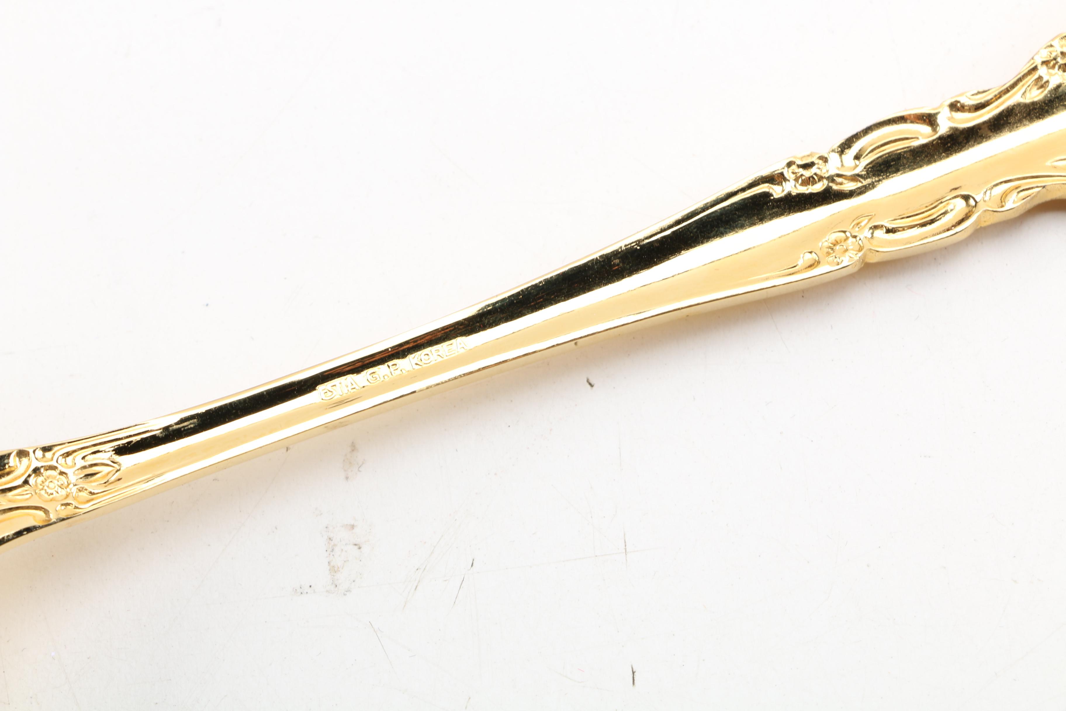 Estia Korea Gold Plated Flatware