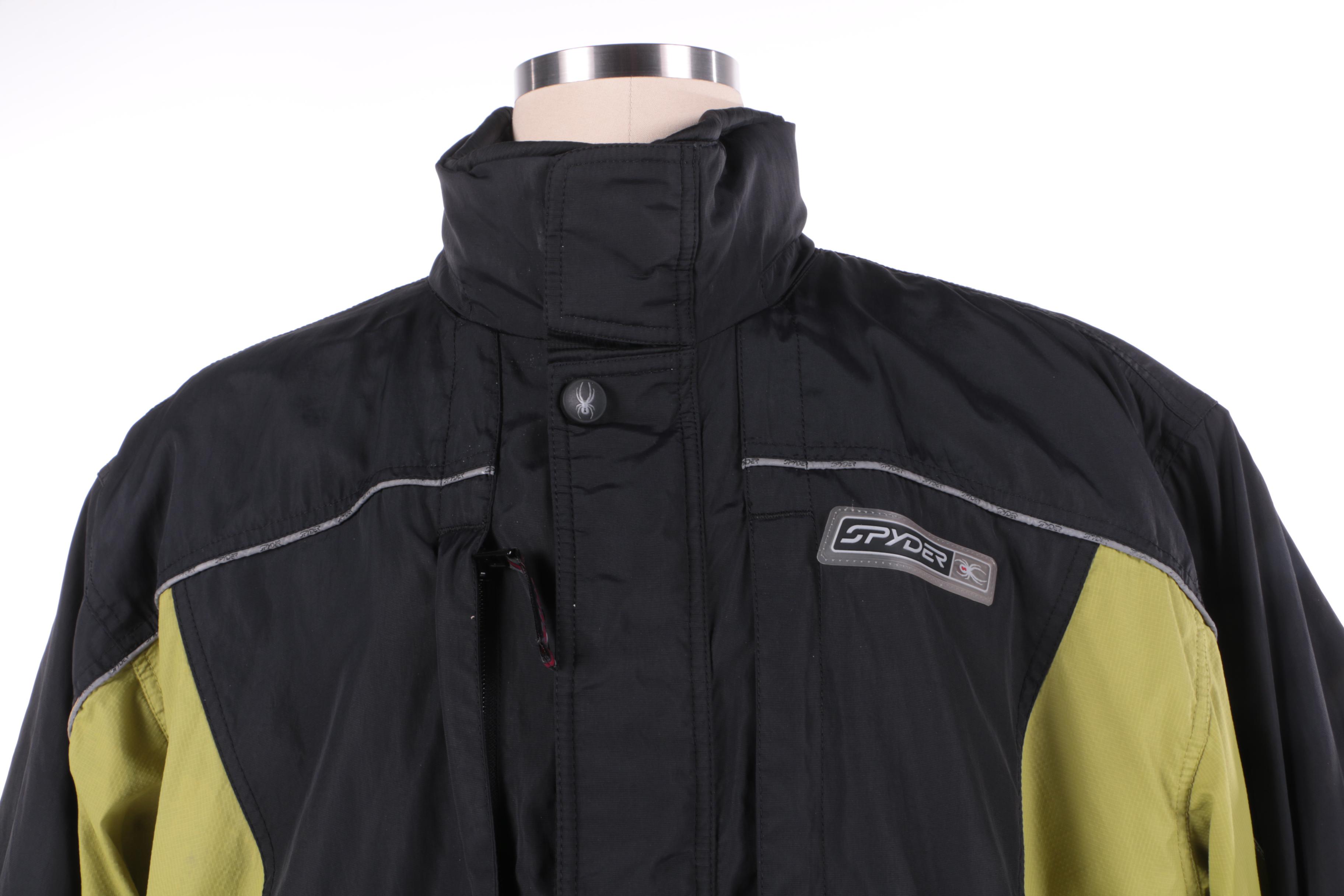 Men's Spyder Ski Coat and Slalom Ski Pants