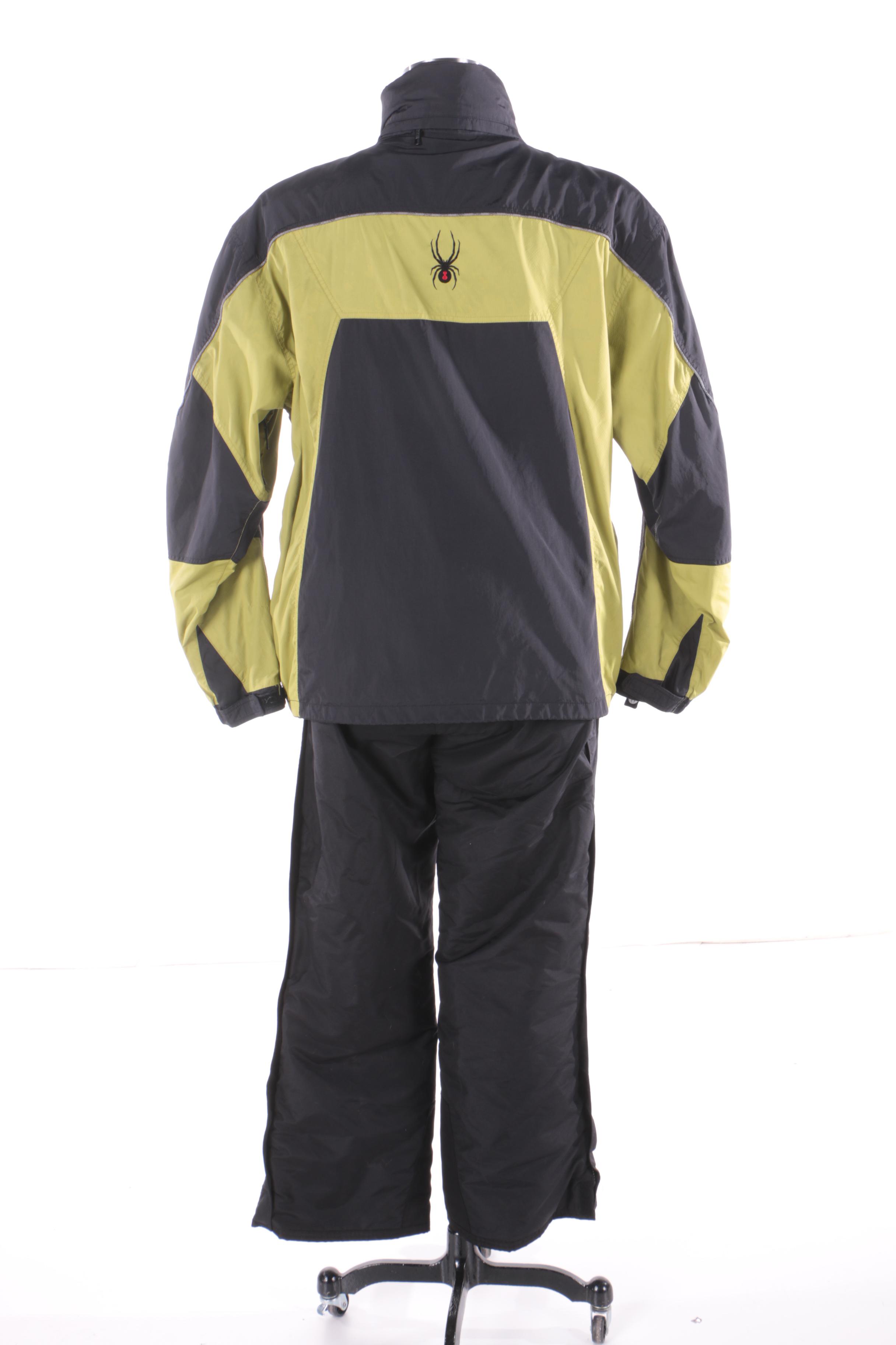 Men's Spyder Ski Coat and Slalom Ski Pants