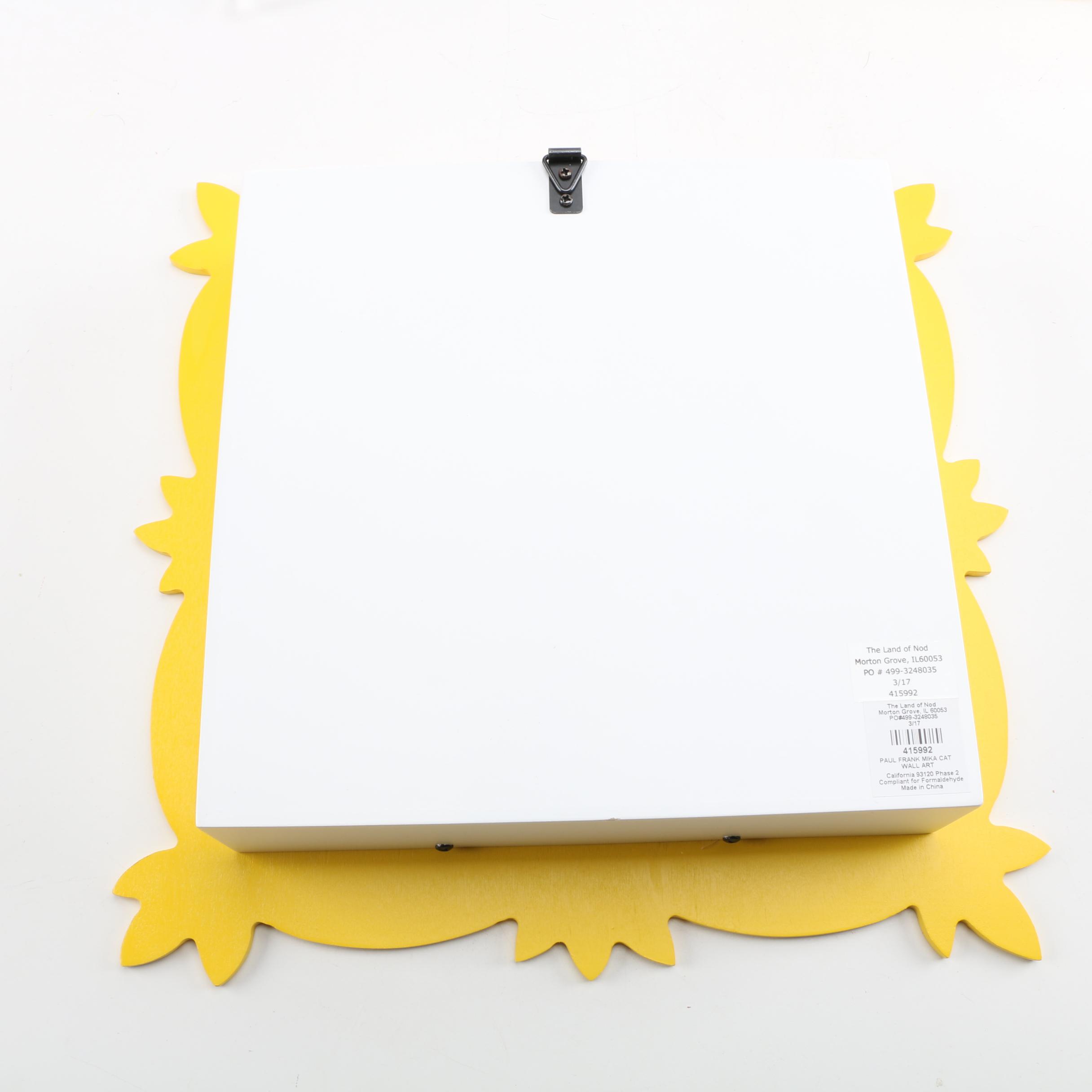 Paul Frank "Mika Cat" and "Julius" Wall Art from Land of Nod