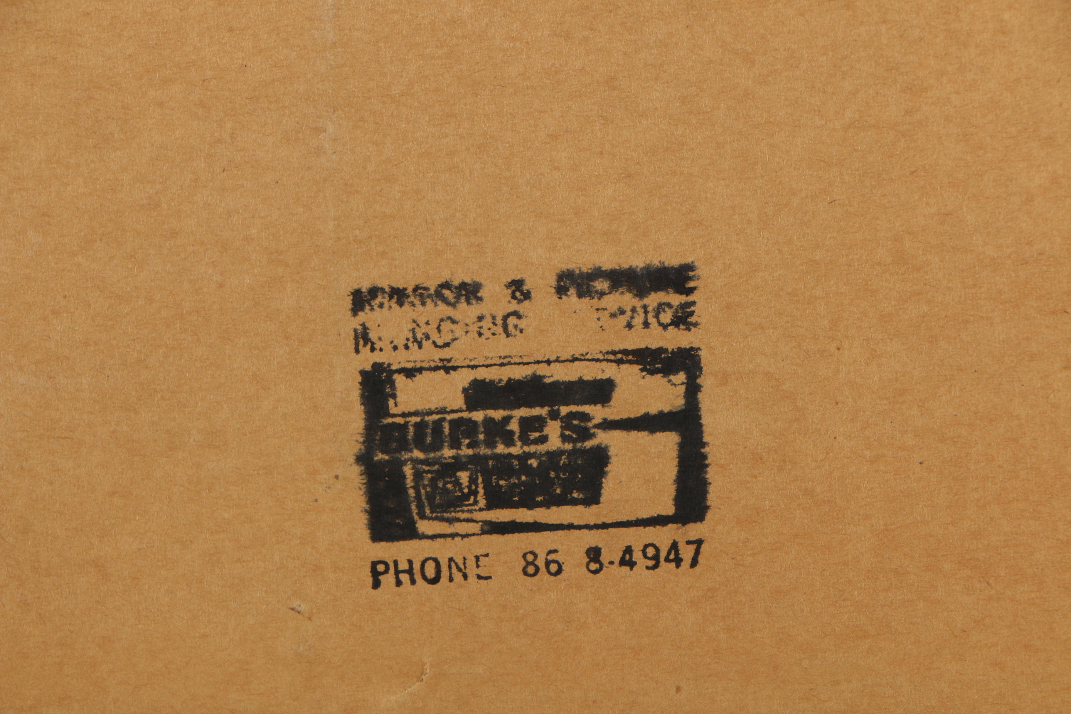 Framed Folk Art Embroidered Textile