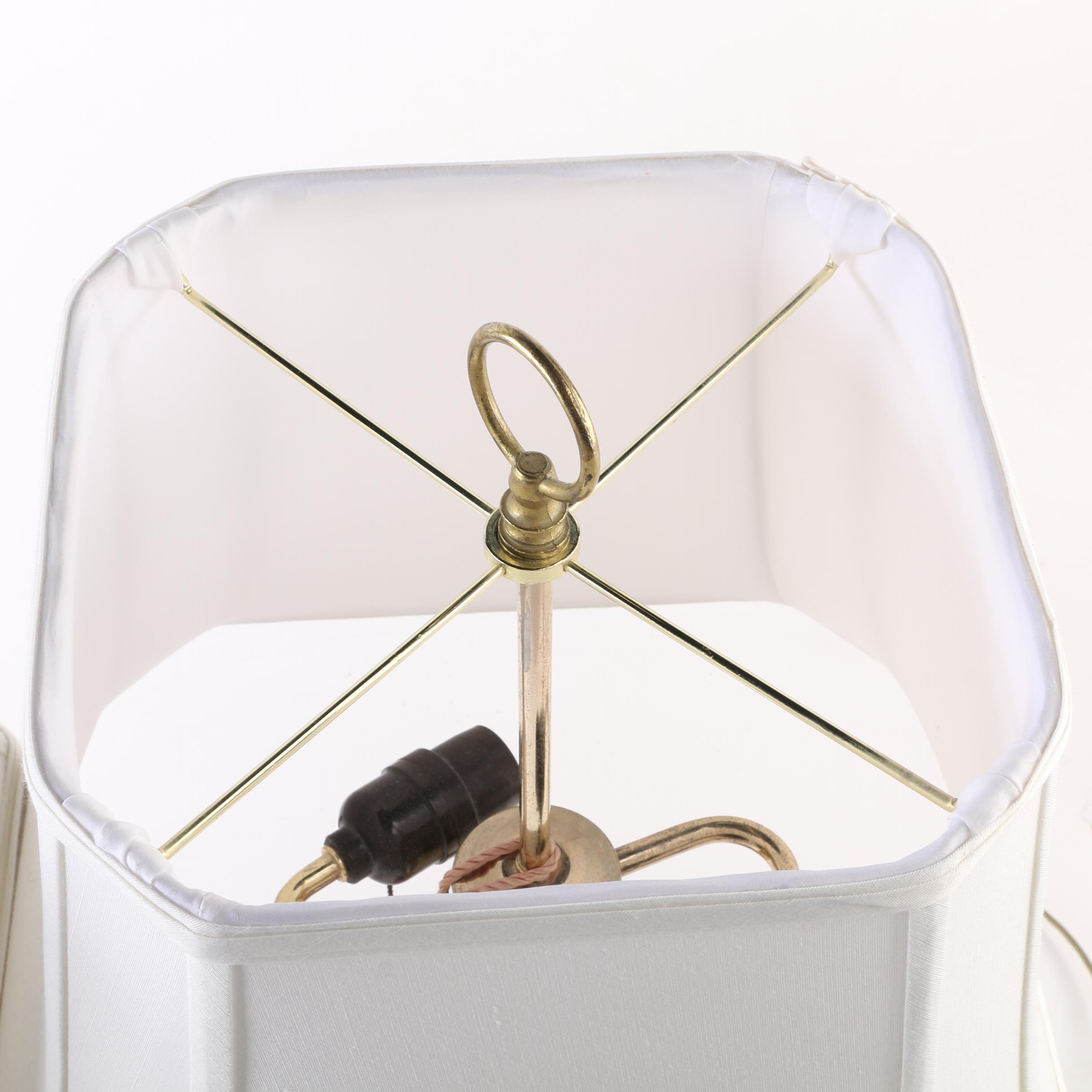 Vintage Brass Table Lamps