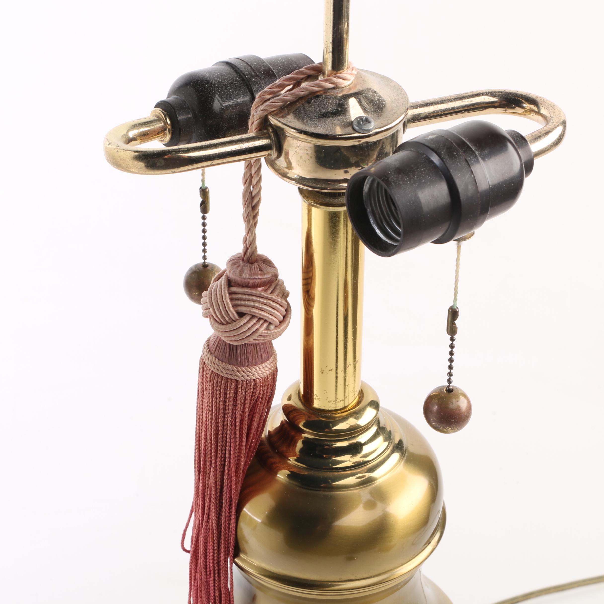 Vintage Brass Table Lamps