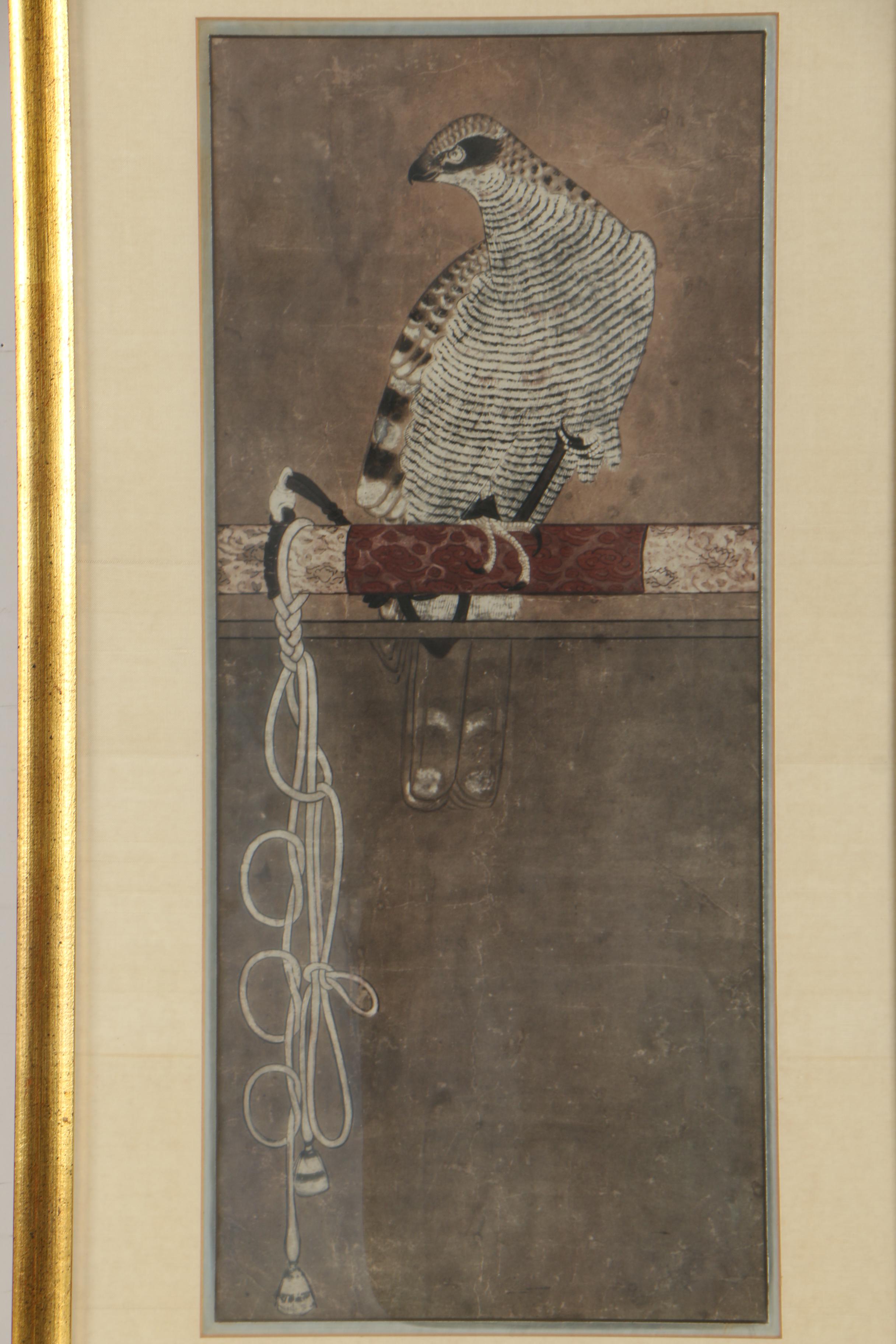 Offset Lithographic Falcon Reproduction Print