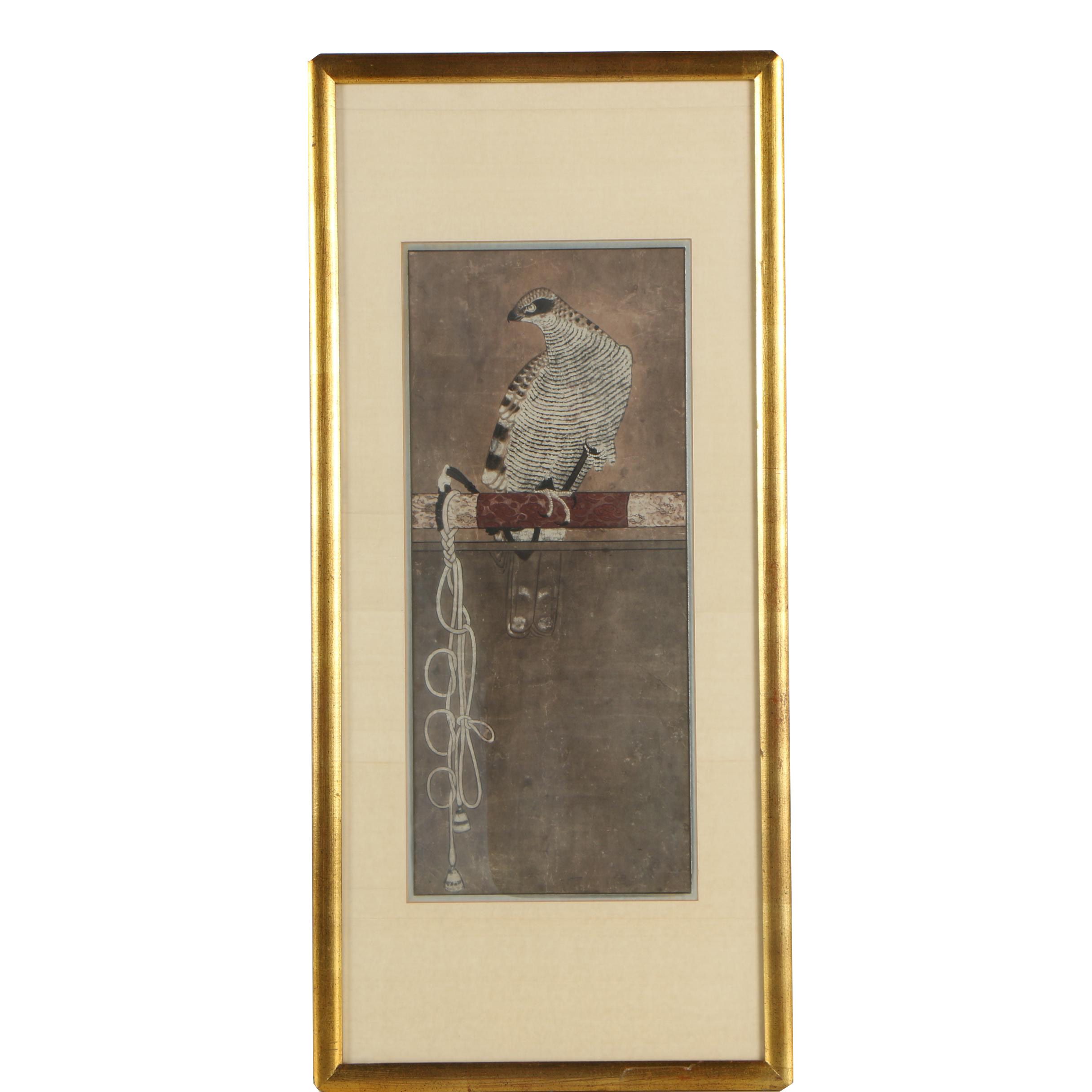 Offset Lithographic Falcon Reproduction Print