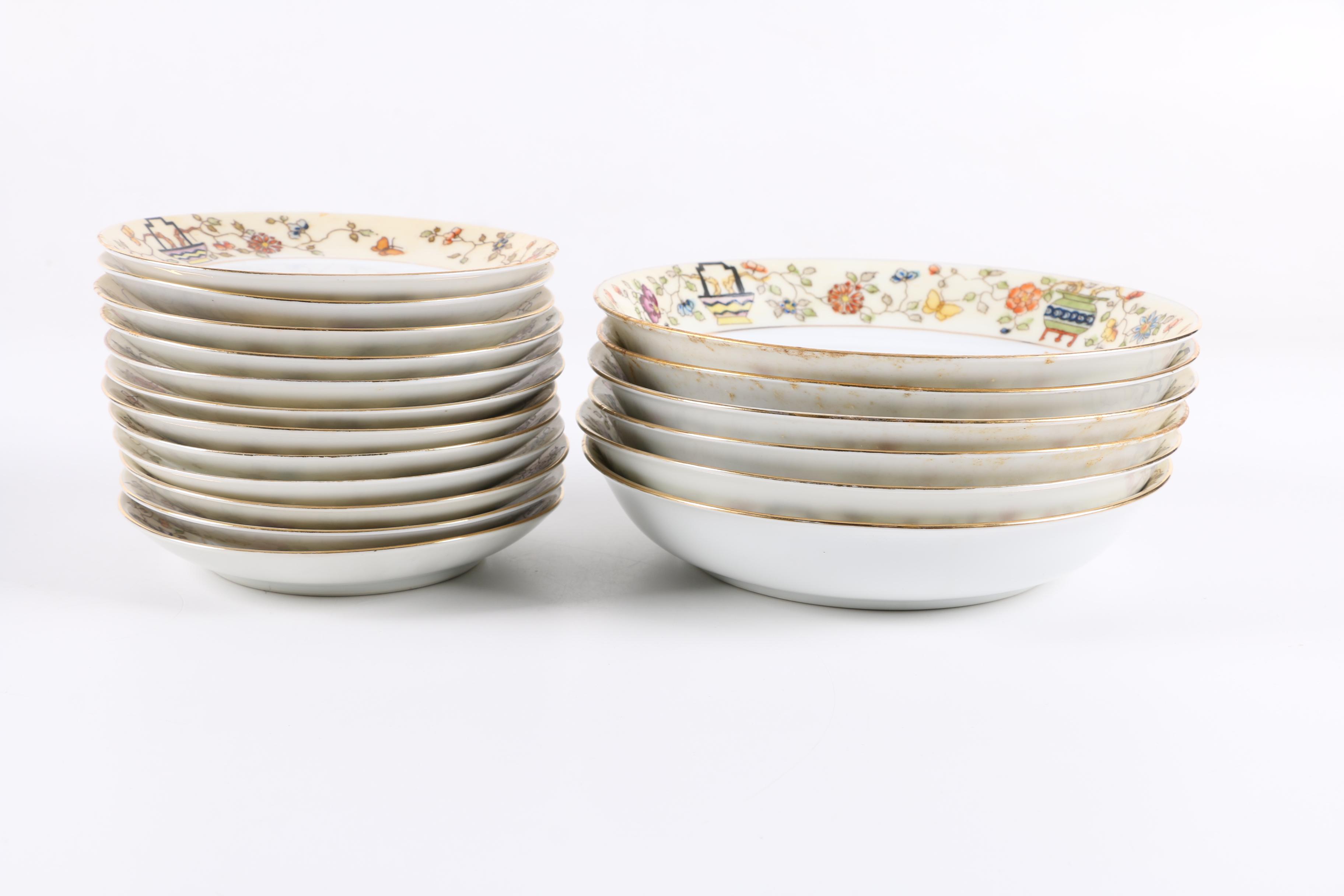 Vintage Noritake Porcelain Dinnerware