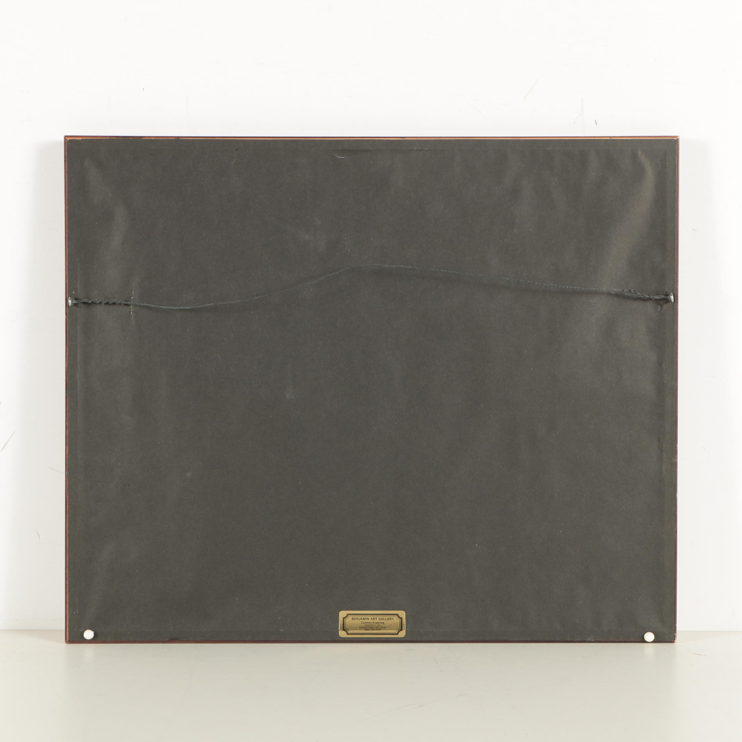 Lester Jay Stone Offset Lithograph "Amy Mister"