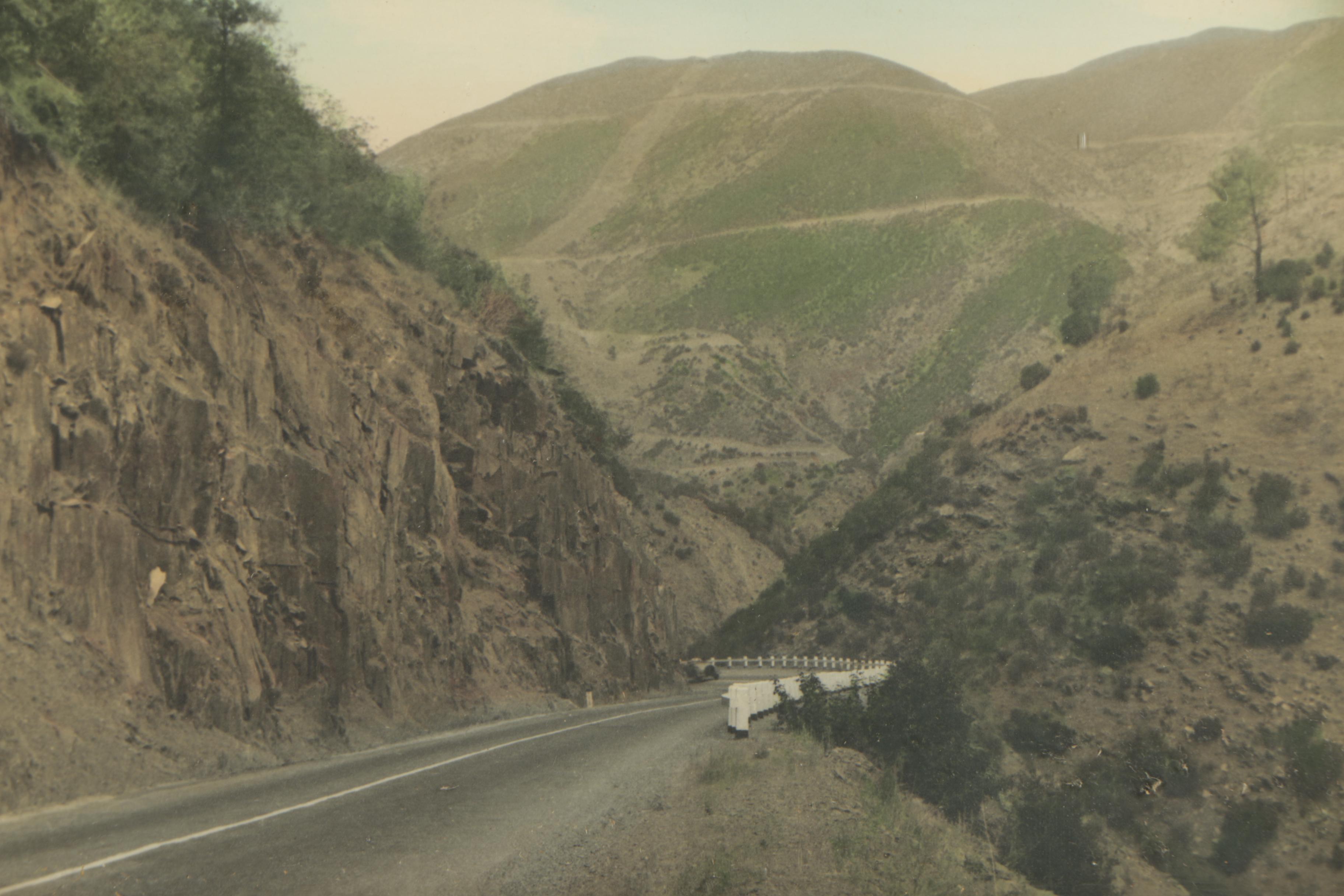 Vintage Hand-Tinted Landscape Photographs