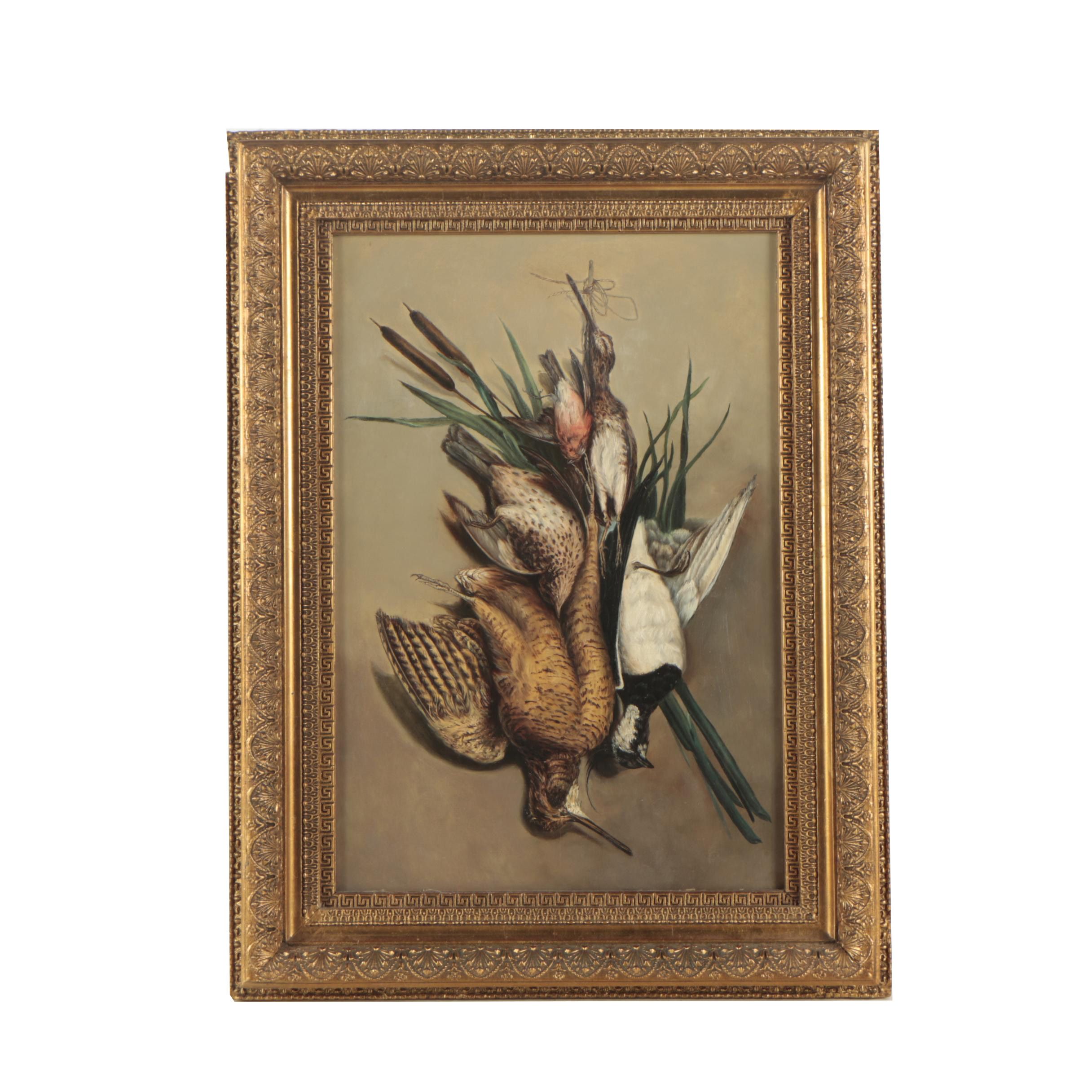 Oil Painting of Dead Birds