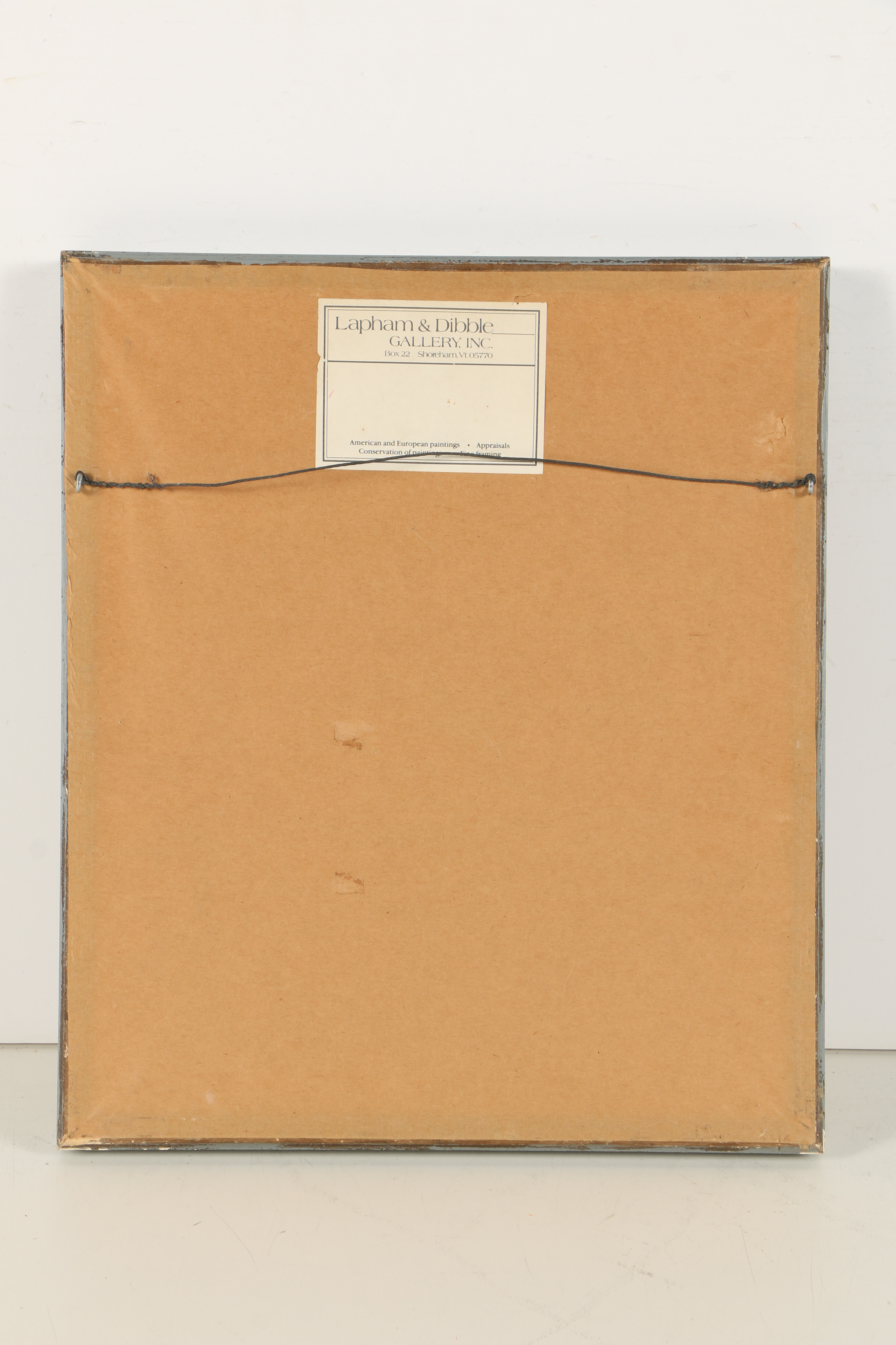 Late 20th Century Gouache Painting