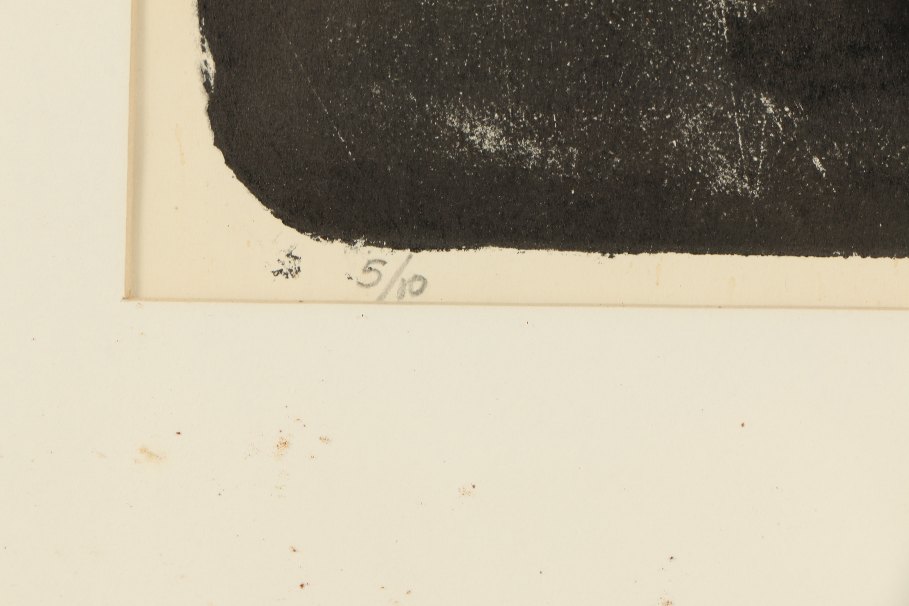 Sam Cady Stone Lithograph "Justine"