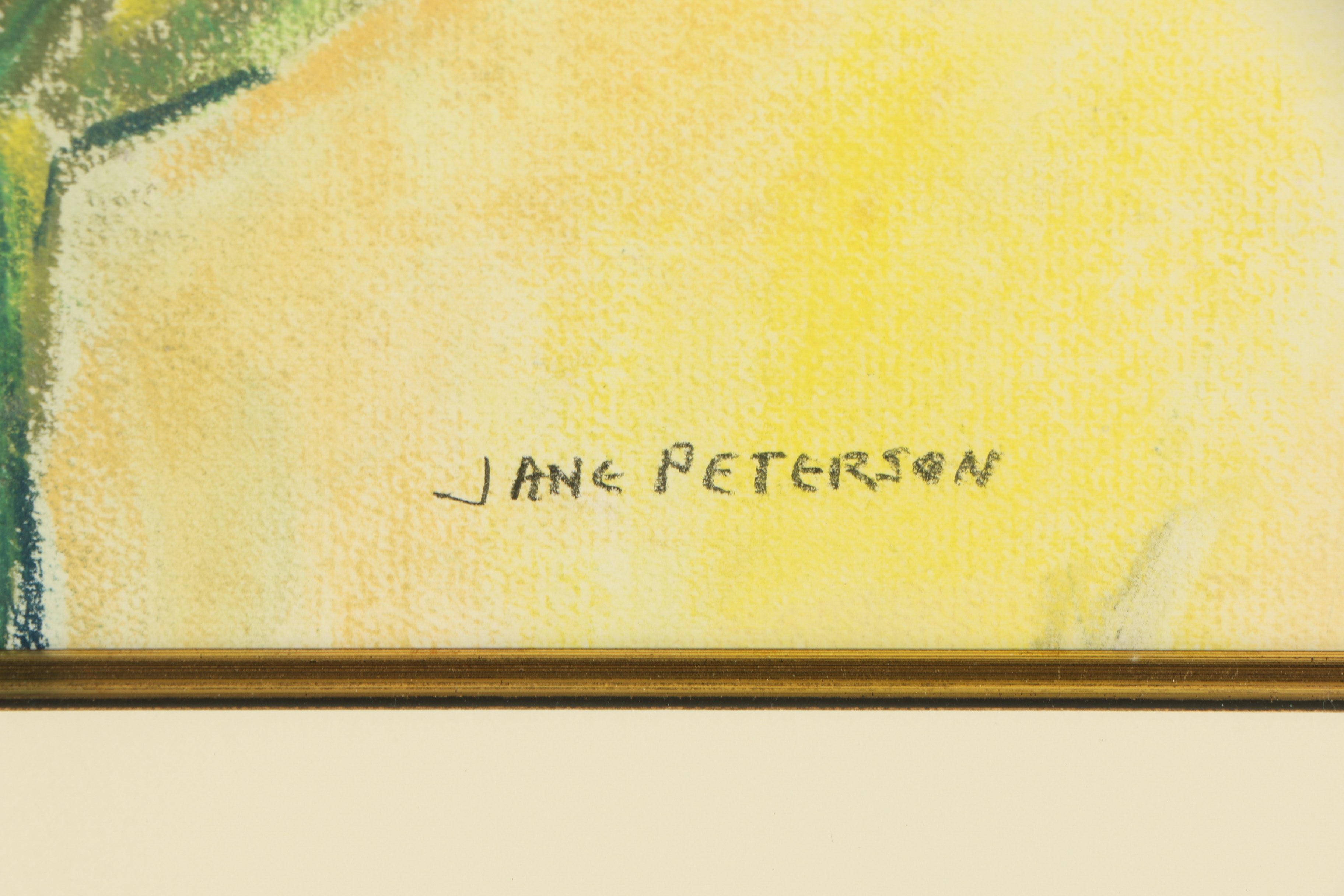 Jane Peterson Pastel Drawing