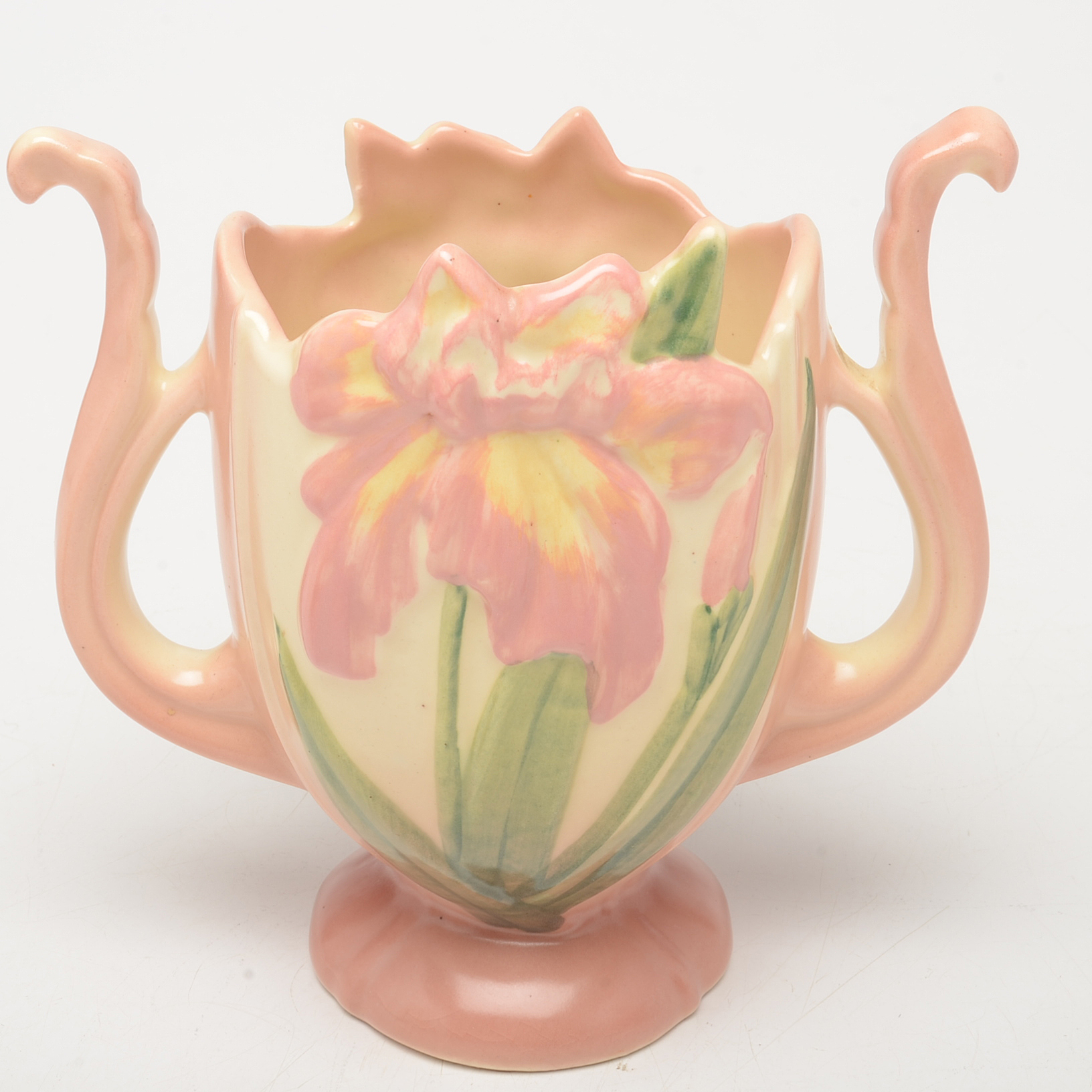 Vintage Handled Planters including Weller and McCoy Pottery